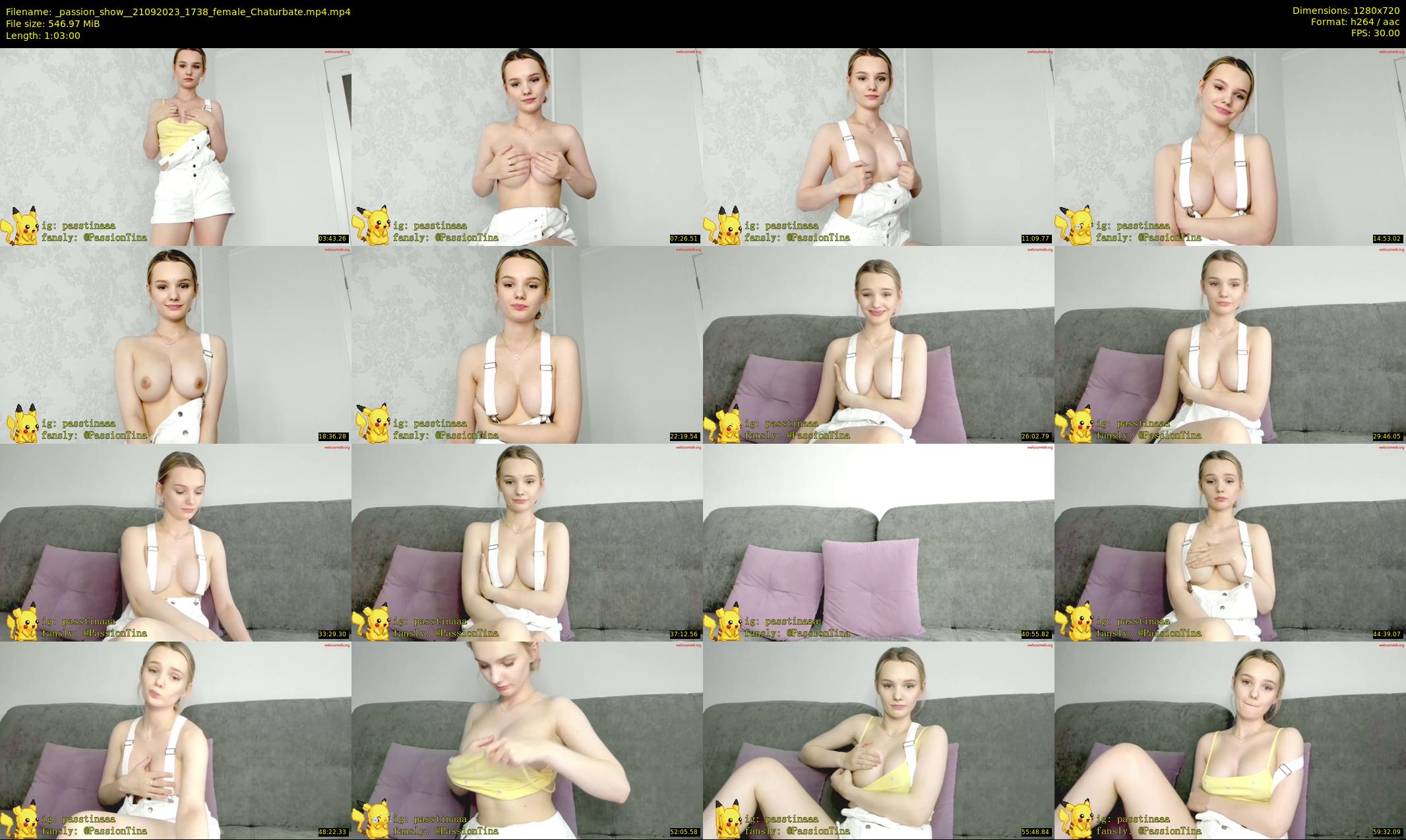 _passion_show_ — 63 minute Chaturbate couple cam show recording, 720p, Sep 21, 2023