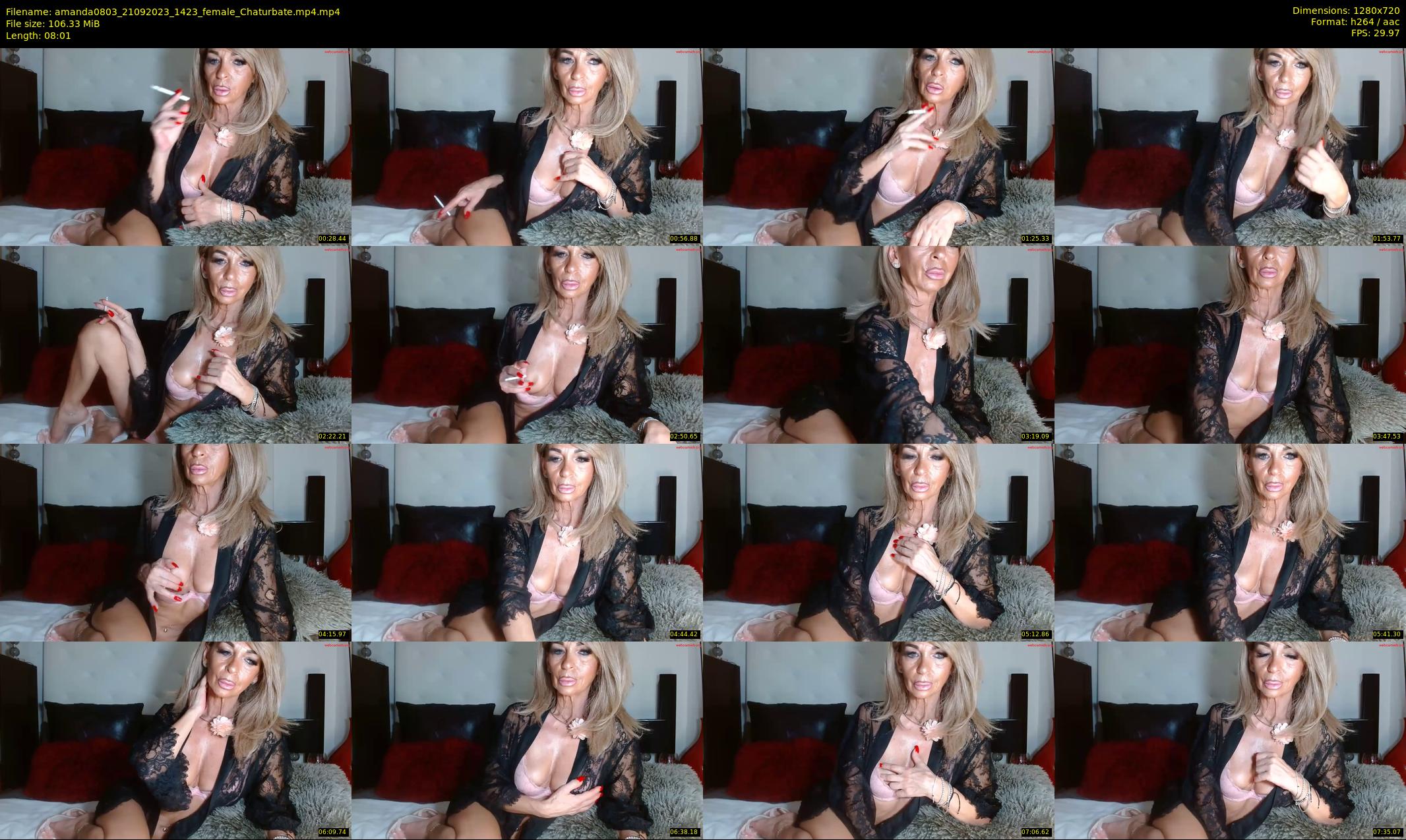 amanda0803 — 9 minute Chaturbate female cam show recording, 720p, Sep 21, 2023