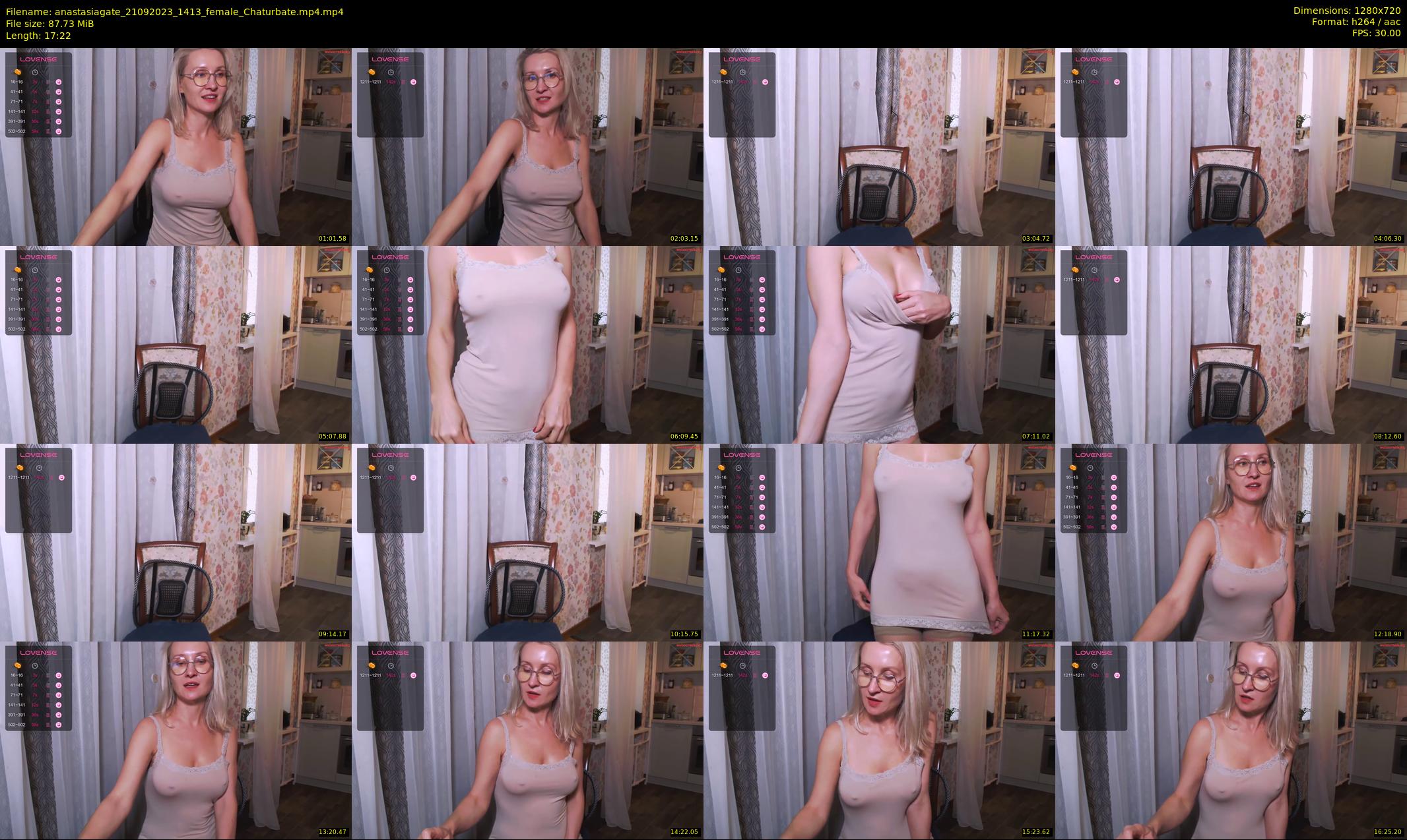 anastasiagate — 18 minute Chaturbate female cam show recording, 720p, Sep 21, 2023
