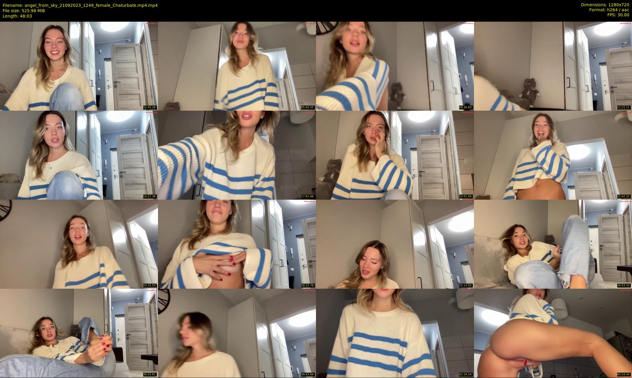 angel_from_sky — 49 minute Chaturbate female cam show recording, 720p, Sep 21, 2023