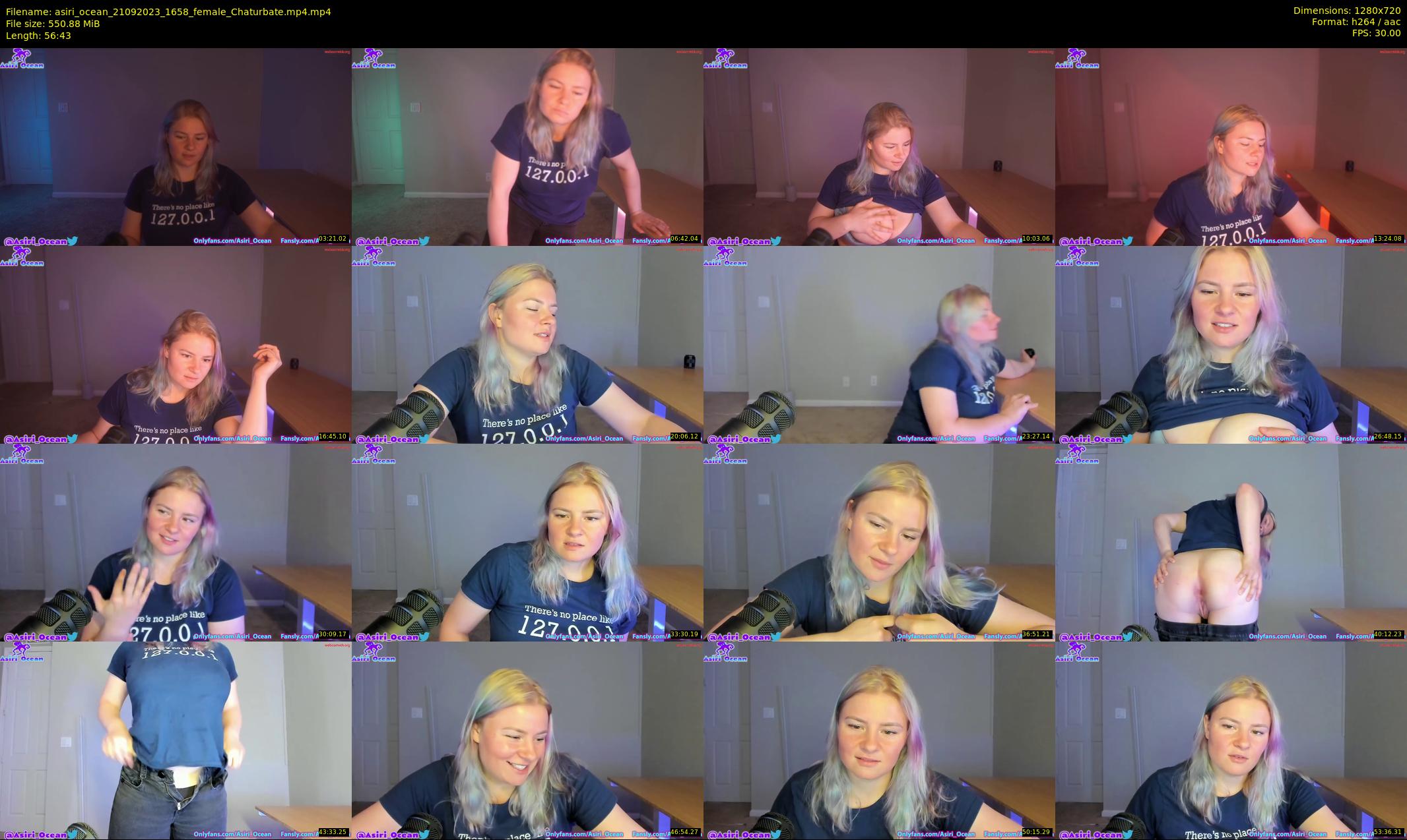 asiri_ocean — 57 minute Chaturbate female cam show recording, 720p, Sep 21, 2023