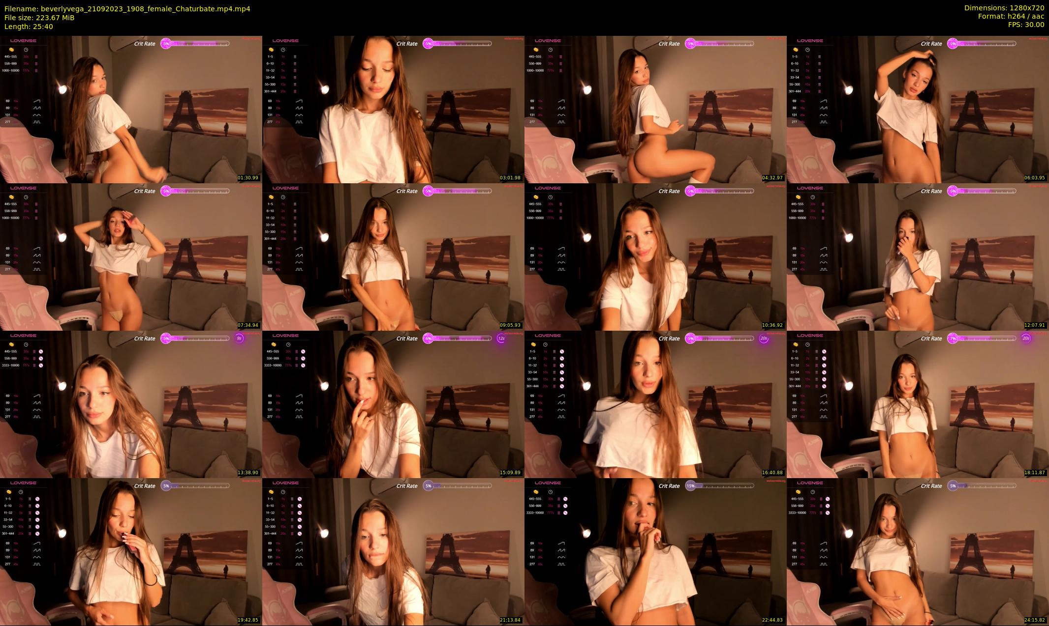 beverlyvega — 26 minute Chaturbate couple cam show recording, 720p, Sep 21, 2023