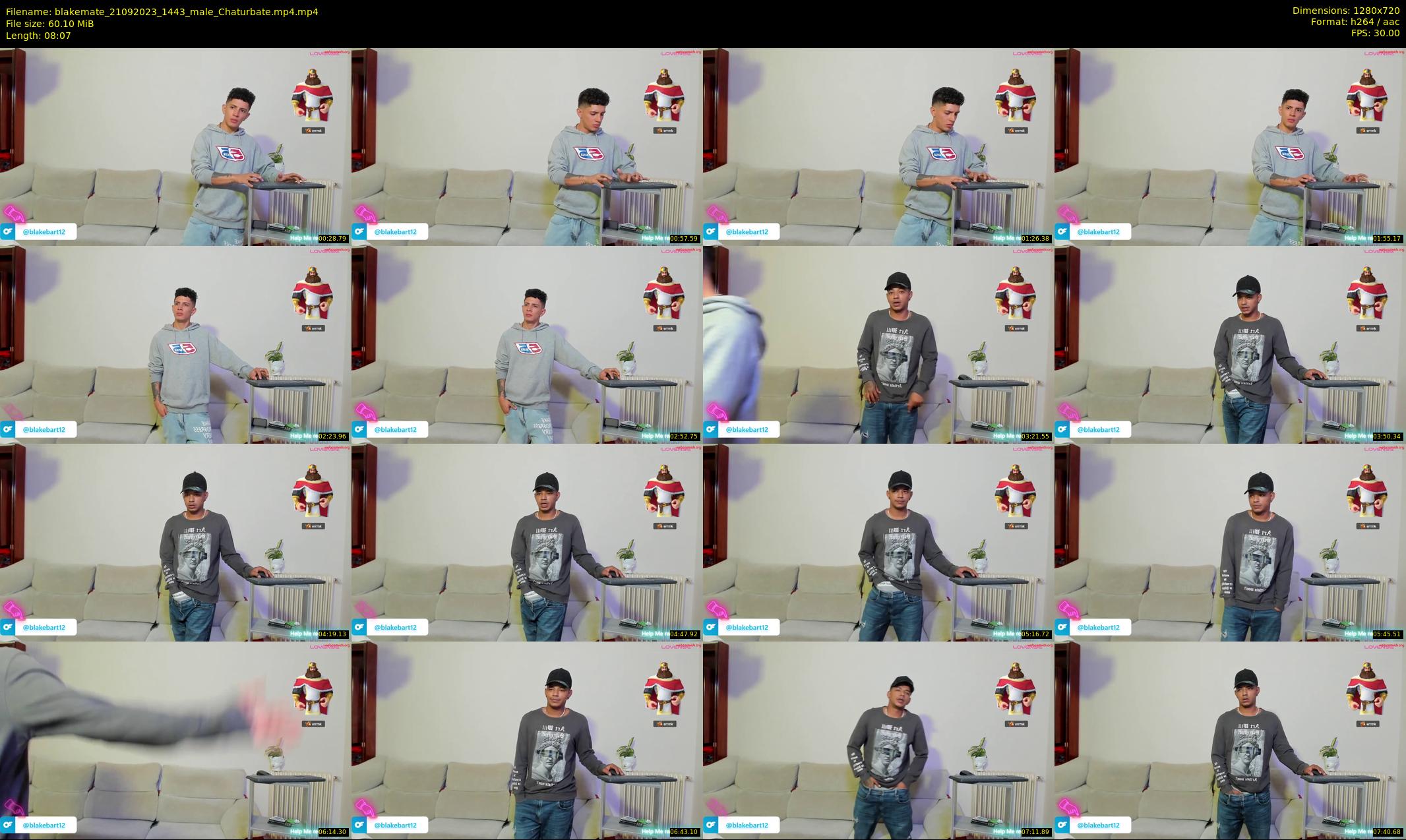 blakemate — 9 minute Chaturbate male cam show recording, 720p, Sep 21, 2023