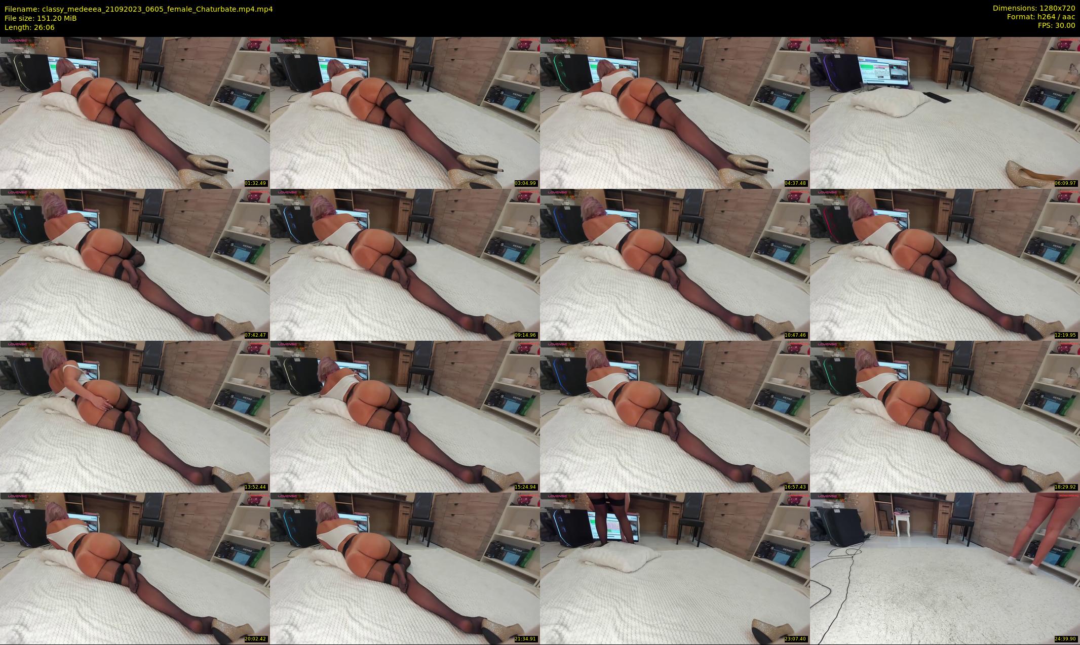 classy_medeeea — 27 minute Chaturbate female cam show recording, 720p, Sep 21, 2023