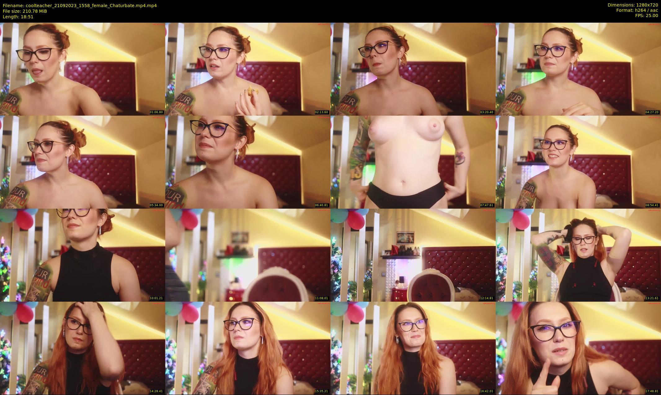 coolteacher — 19 minute Chaturbate female cam show recording, 720p, Sep 21, 2023