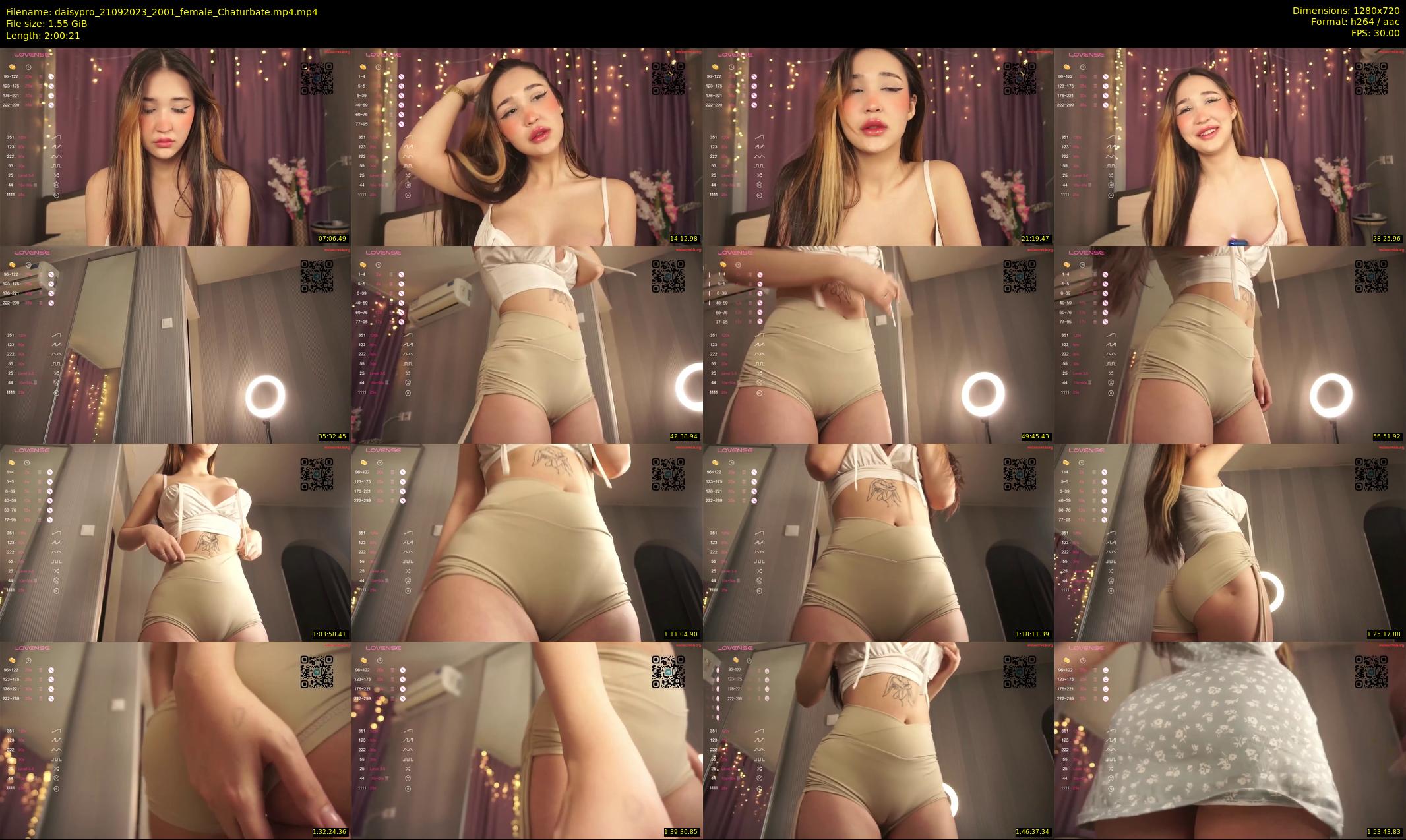 daisypro — 121 minute Chaturbate couple cam show recording, 720p, Sep 21, 2023