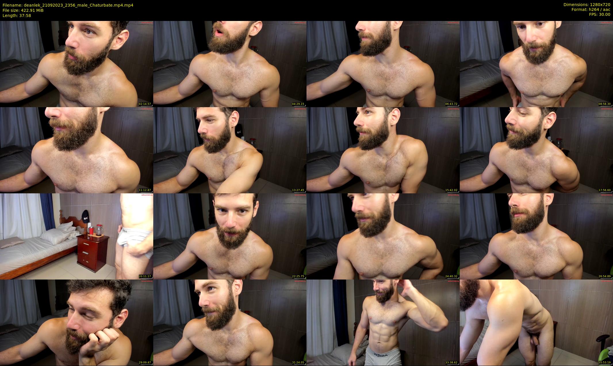 deanlek — 38 minute Chaturbate male cam show recording, 720p, Sep 21, 2023