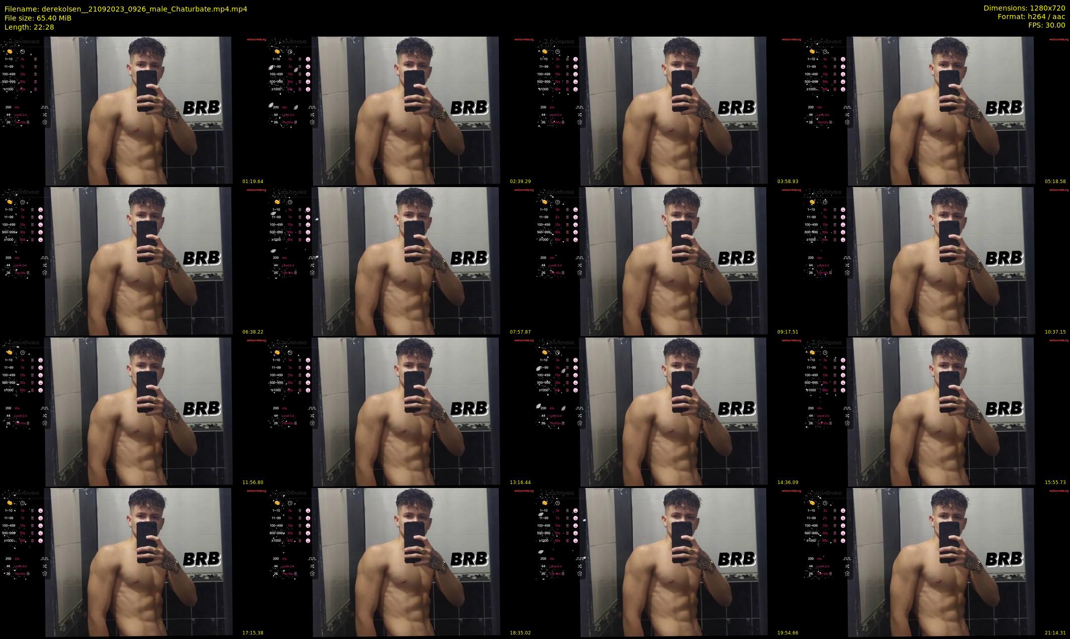 derekolsen_ — 23 minute Chaturbate male cam show recording, 720p, Sep 21, 2023