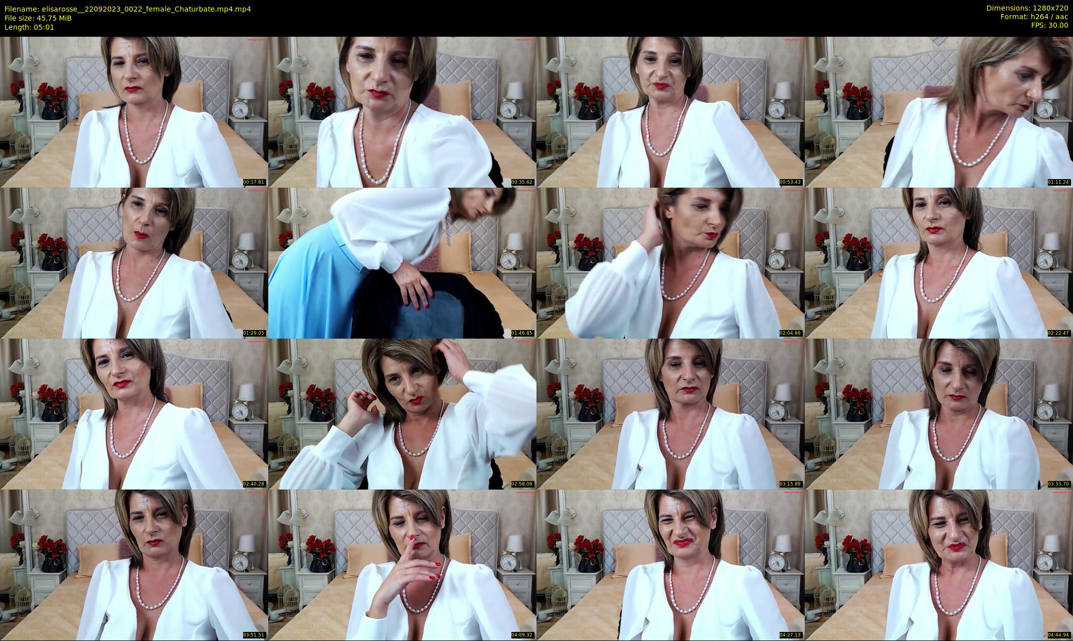 elisarosse_ — 6 minute Chaturbate female cam show recording, 720p, Sep 22, 2023