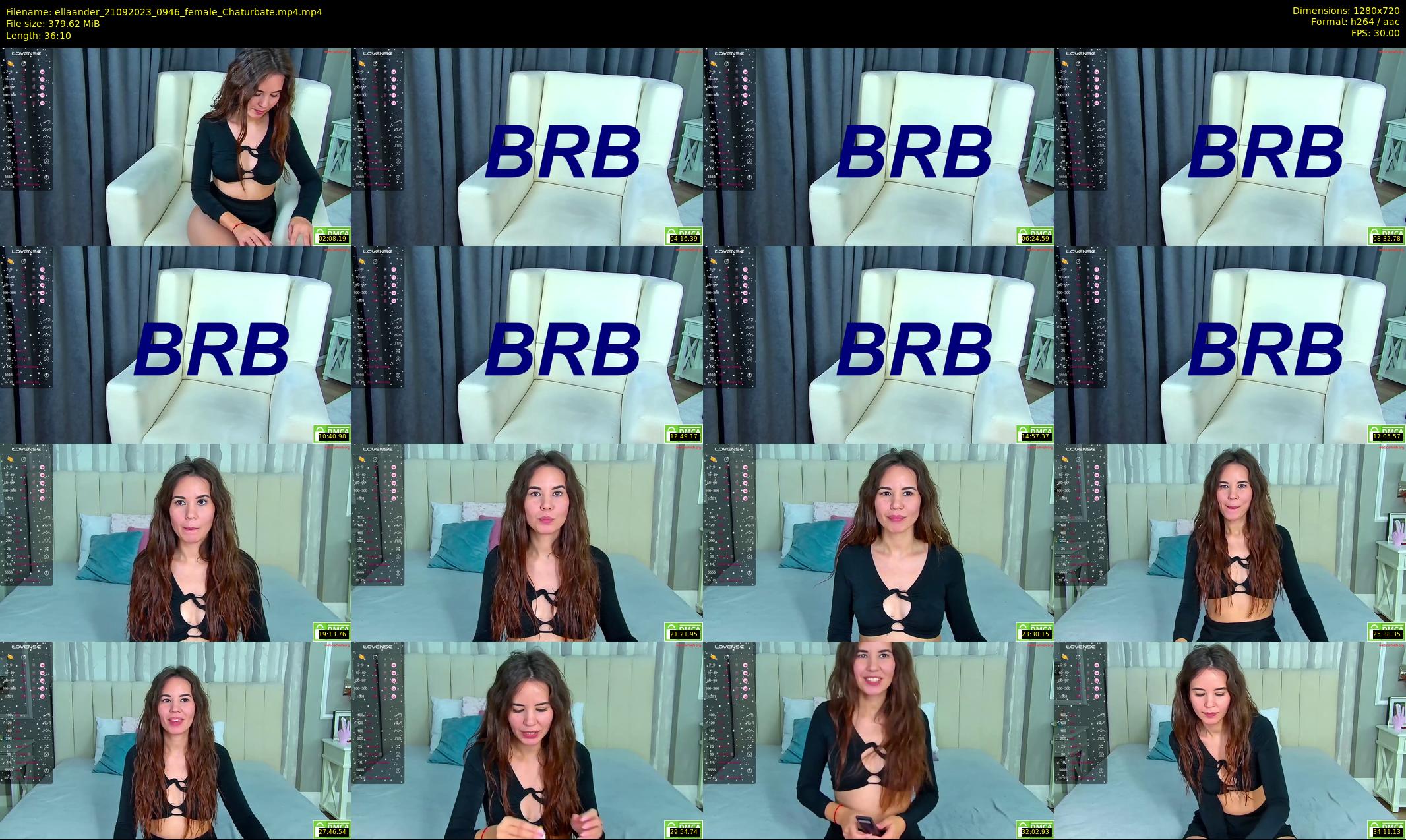 ellaander — 37 minute Chaturbate female cam show recording, 720p, Sep 21, 2023
