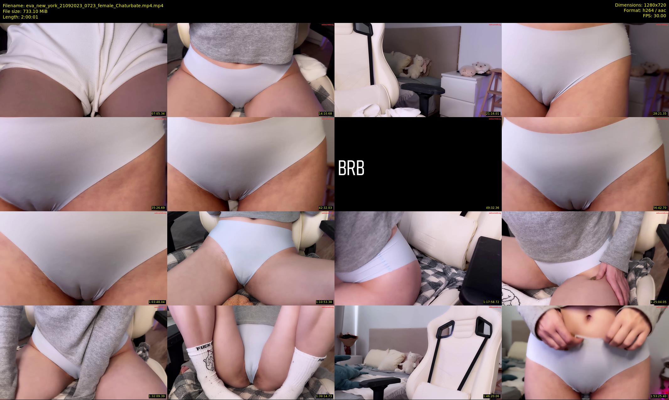 eva_new_york — 121 minute Chaturbate female cam show recording, 720p, Sep 21, 2023