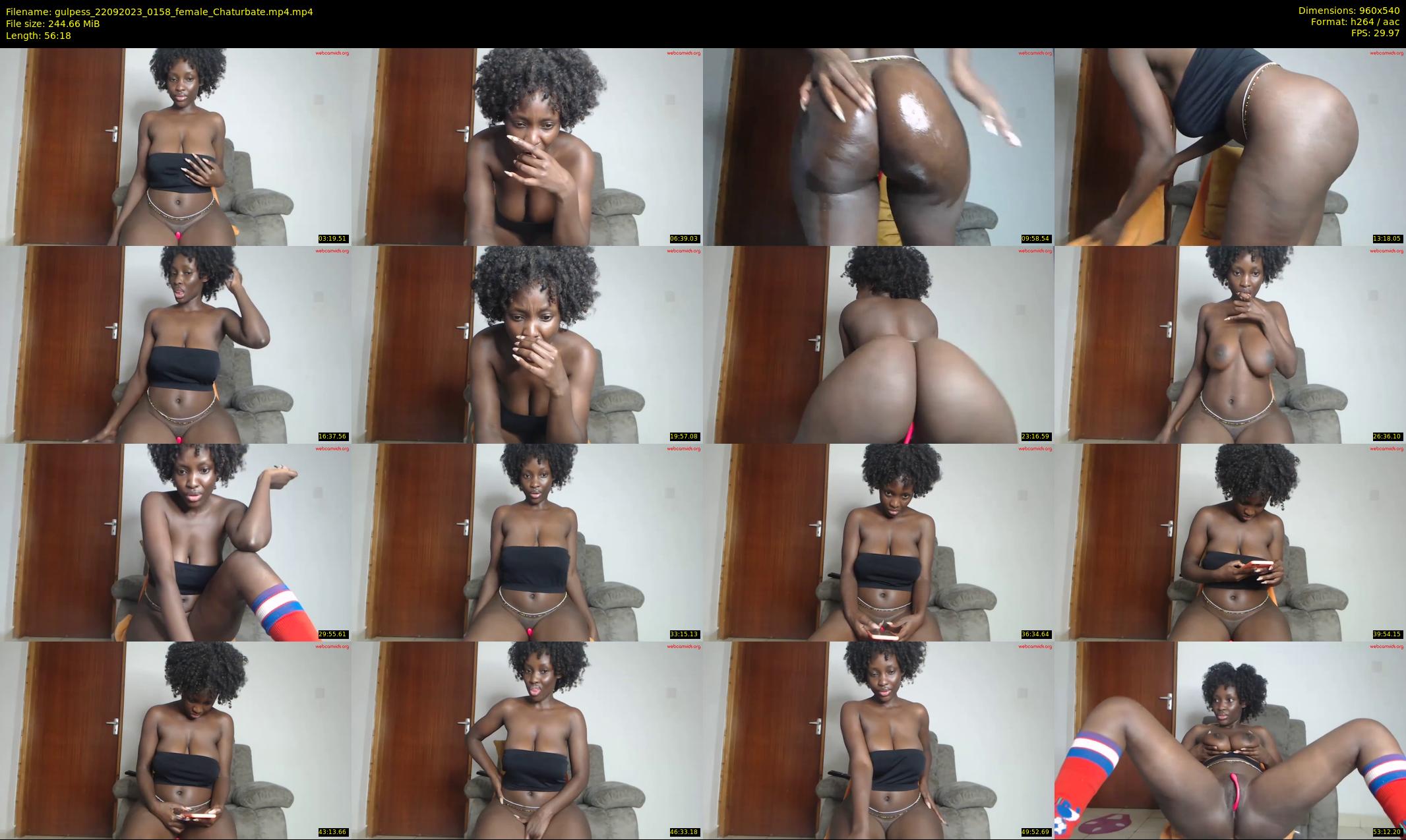 gulpess — 57 minute Chaturbate female cam show recording, 480p, Sep 22, 2023