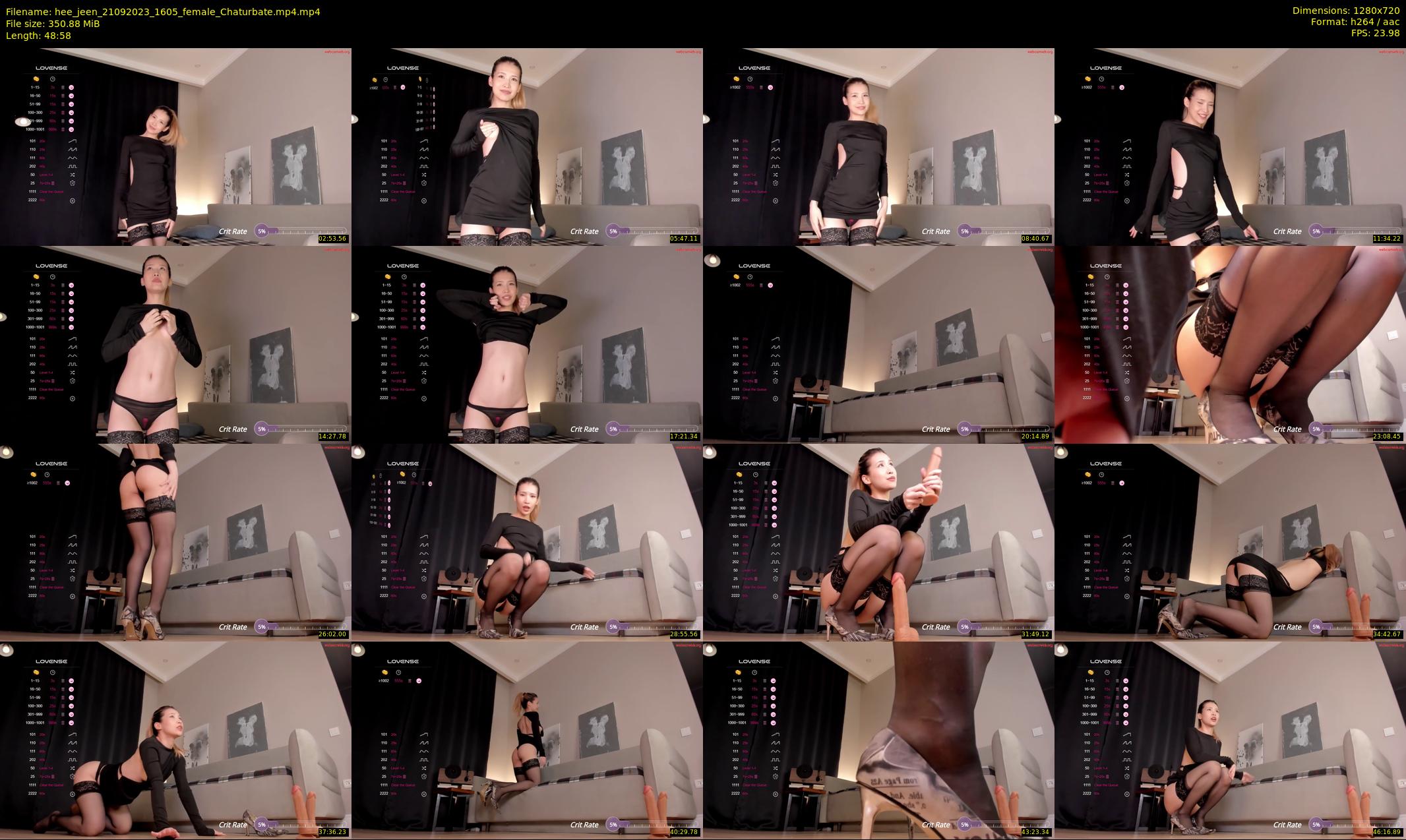 hee_jeen — 49 minute Chaturbate female cam show recording, 720p, Sep 21, 2023