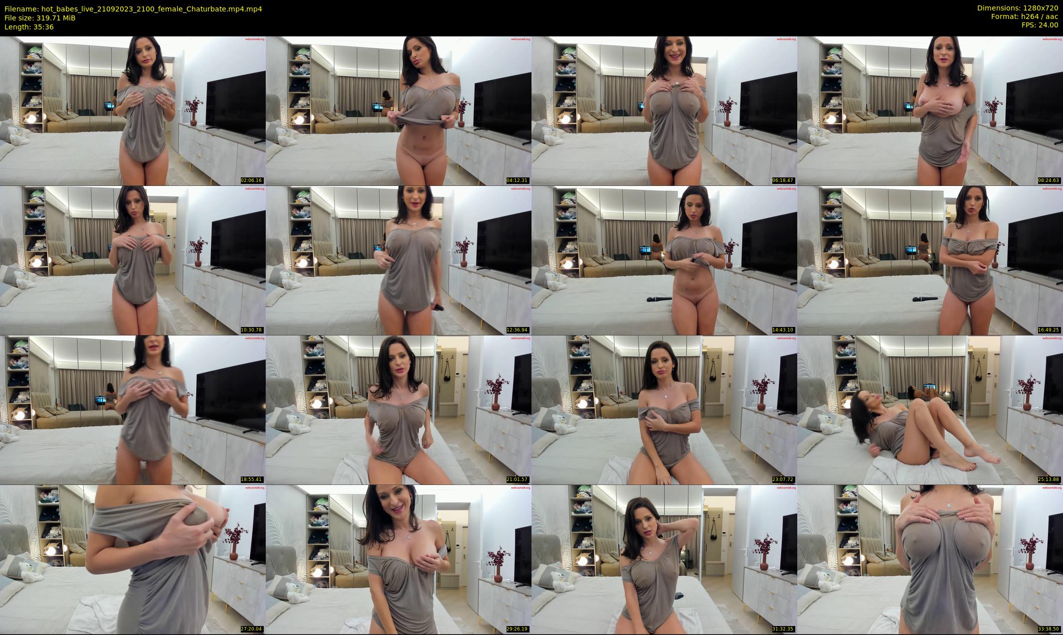 hot_babes_live — 36 minute Chaturbate female cam show recording, 720p, Sep 21, 2023
