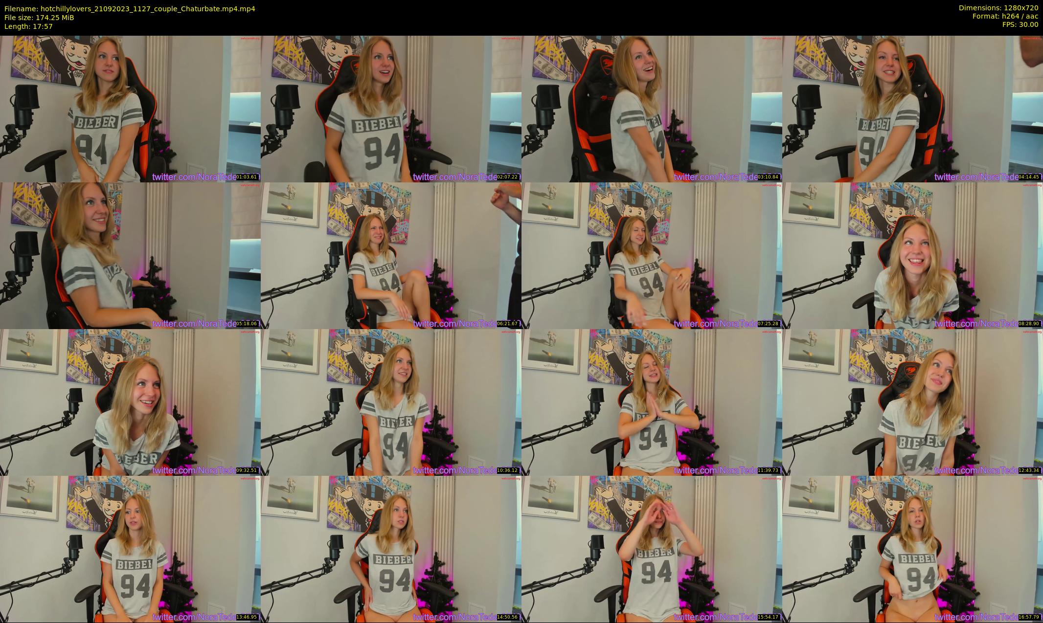 hotchillylovers — 18 minute Chaturbate couple cam show recording, 720p, Sep 21, 2023