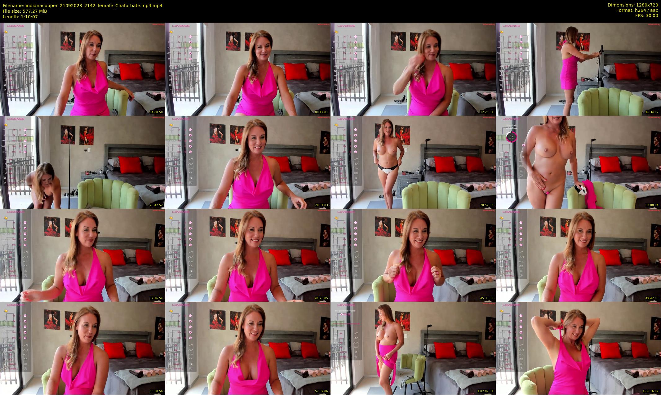 indianacooper — 71 minute Chaturbate female cam show recording, 720p, Sep 21, 2023