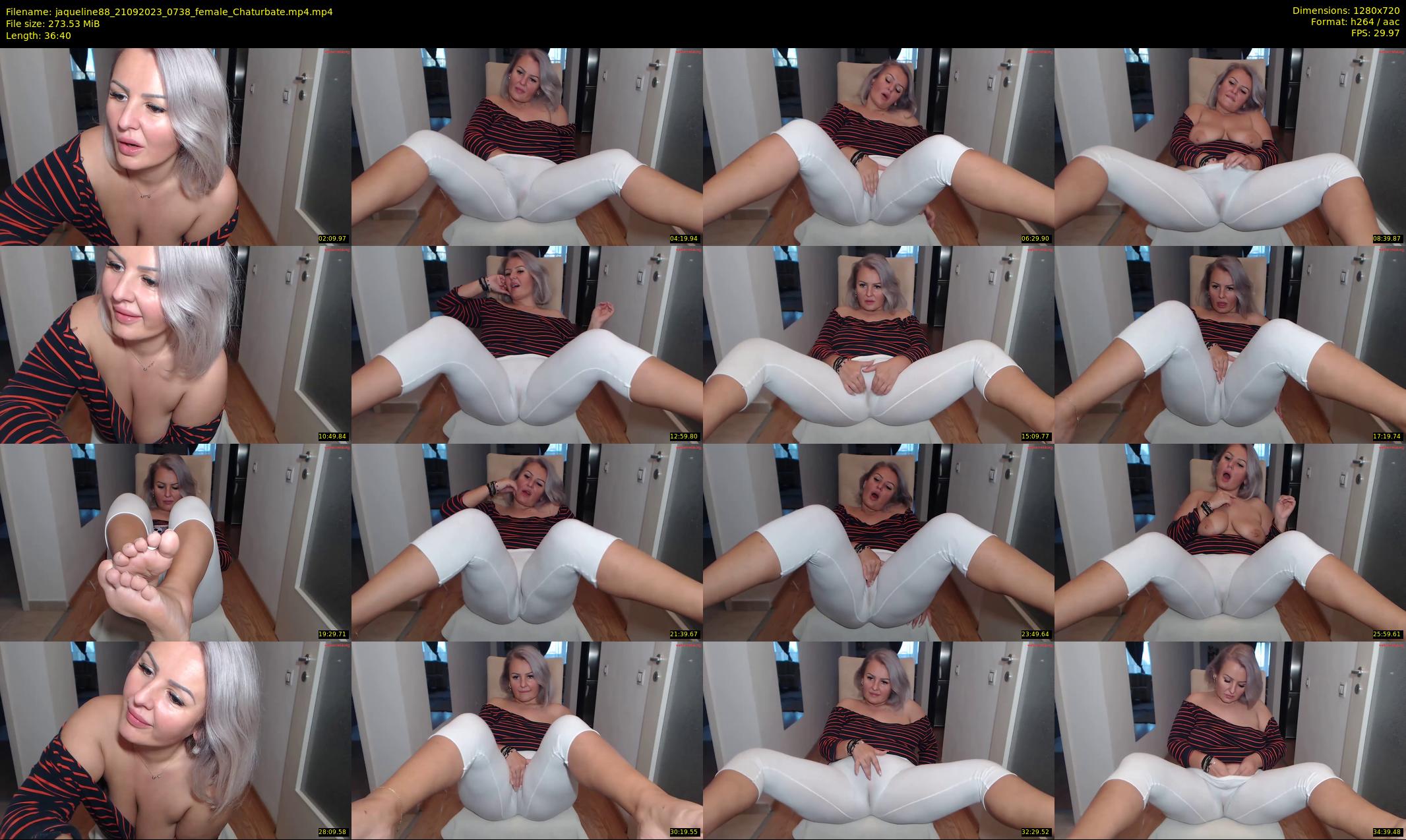 jaqueline88 — 37 minute Chaturbate female cam show recording, 720p, Sep 21, 2023
