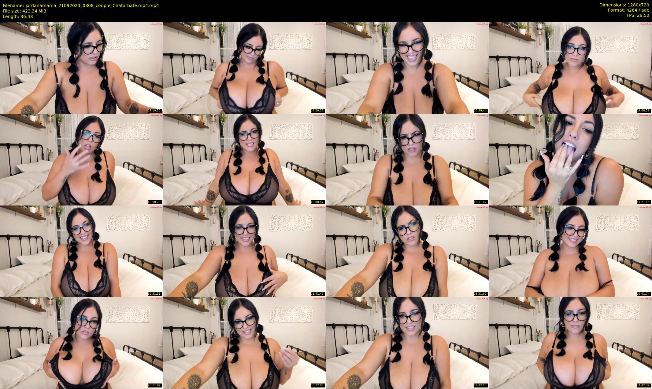 jordanamama — 37 minute Chaturbate couple cam show recording, 720p, Sep 21, 2023