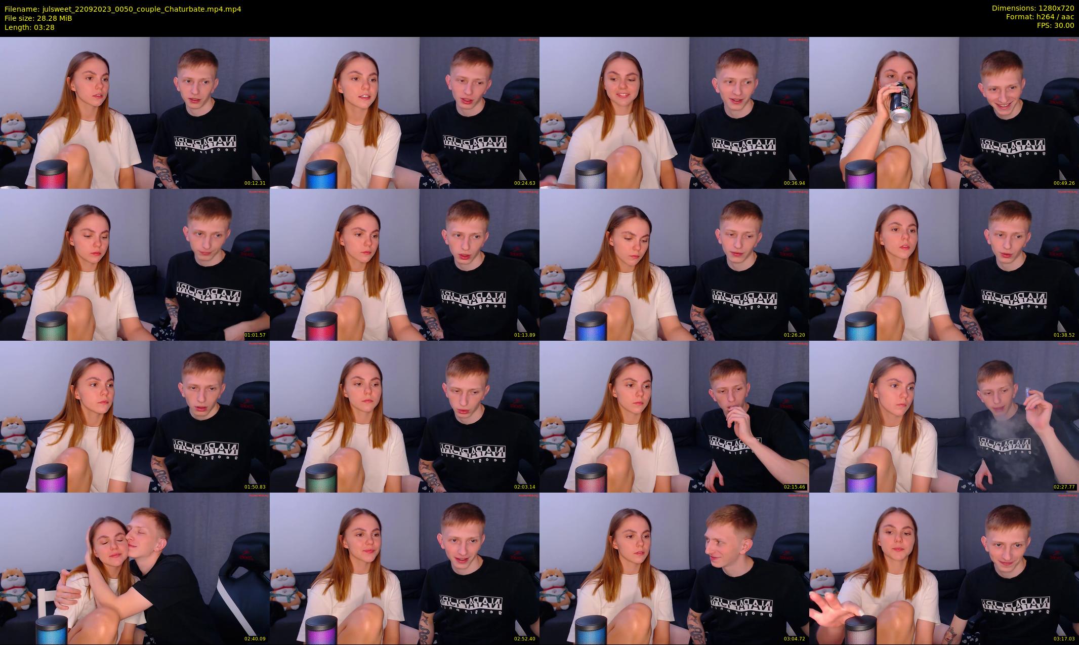 julsweet — 4 minute Chaturbate male cam show recording, 720p, Sep 22, 2023