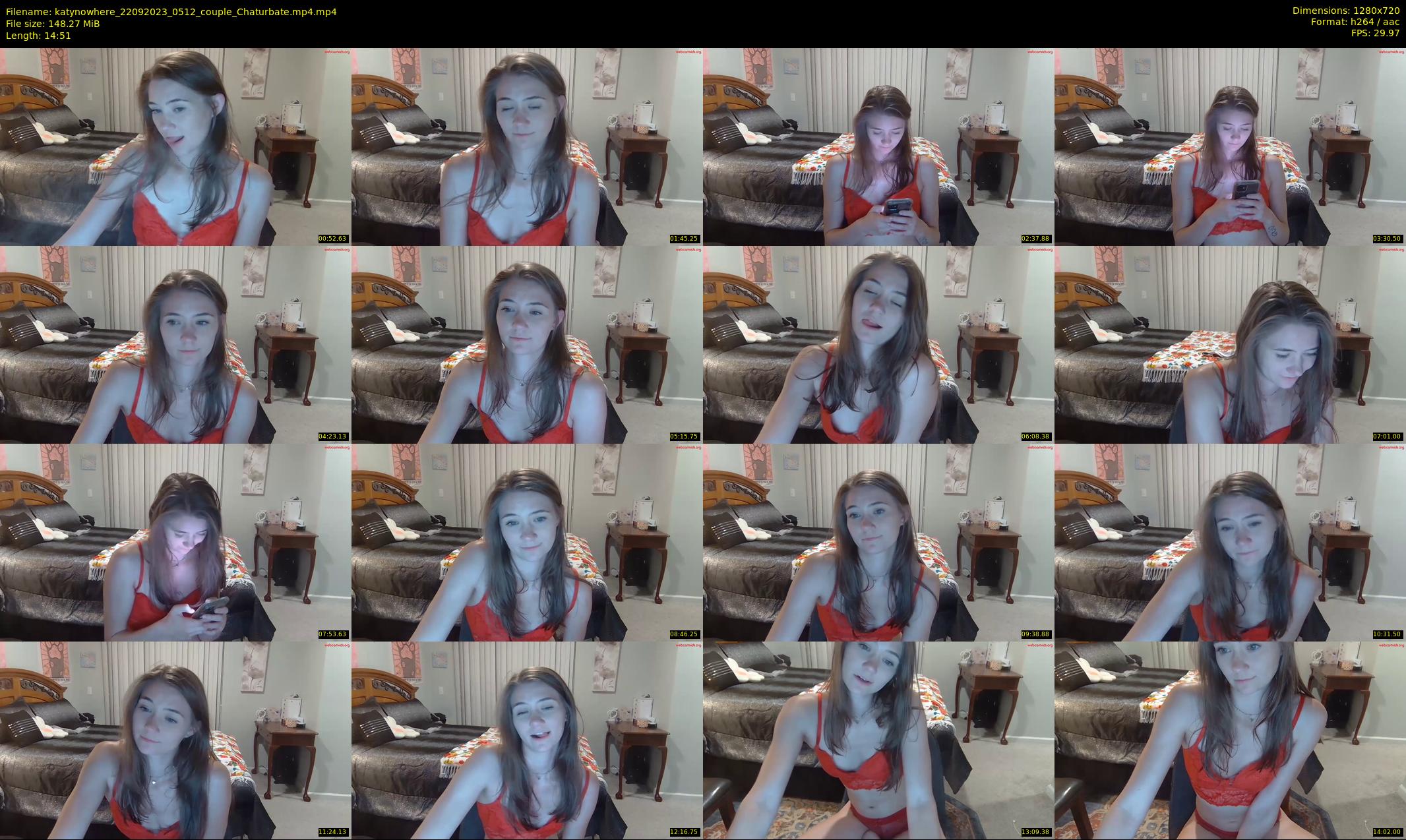 katynowhere — 15 minute Chaturbate female cam show recording, 720p, Sep 22, 2023