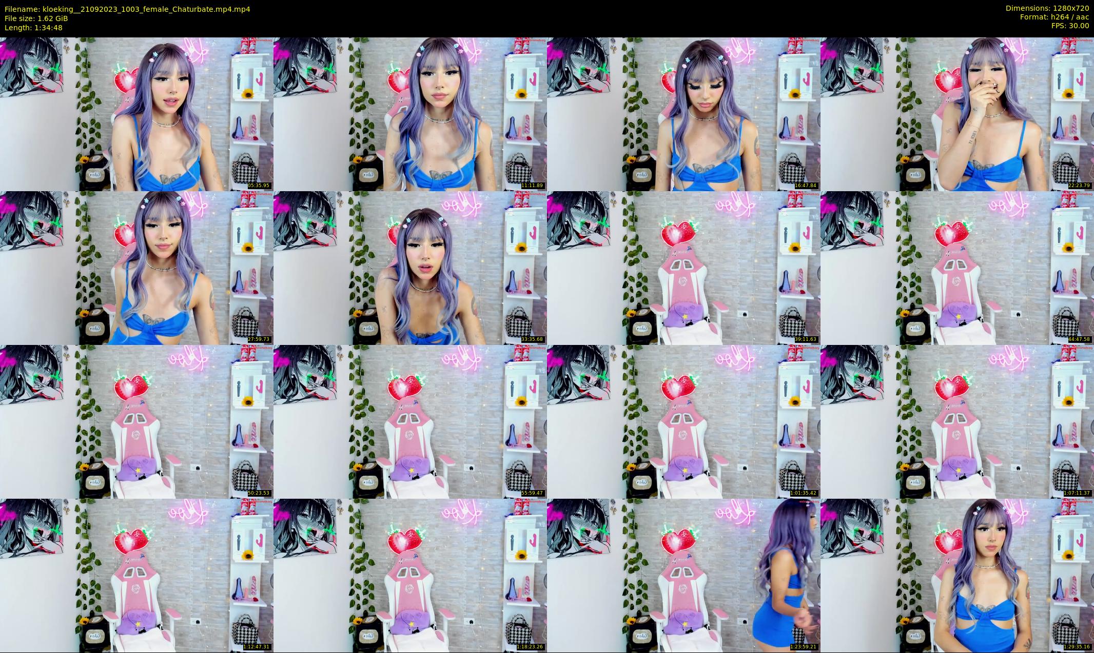 kloeking_ — 95 minute Chaturbate female cam show recording, 720p, Sep 21, 2023