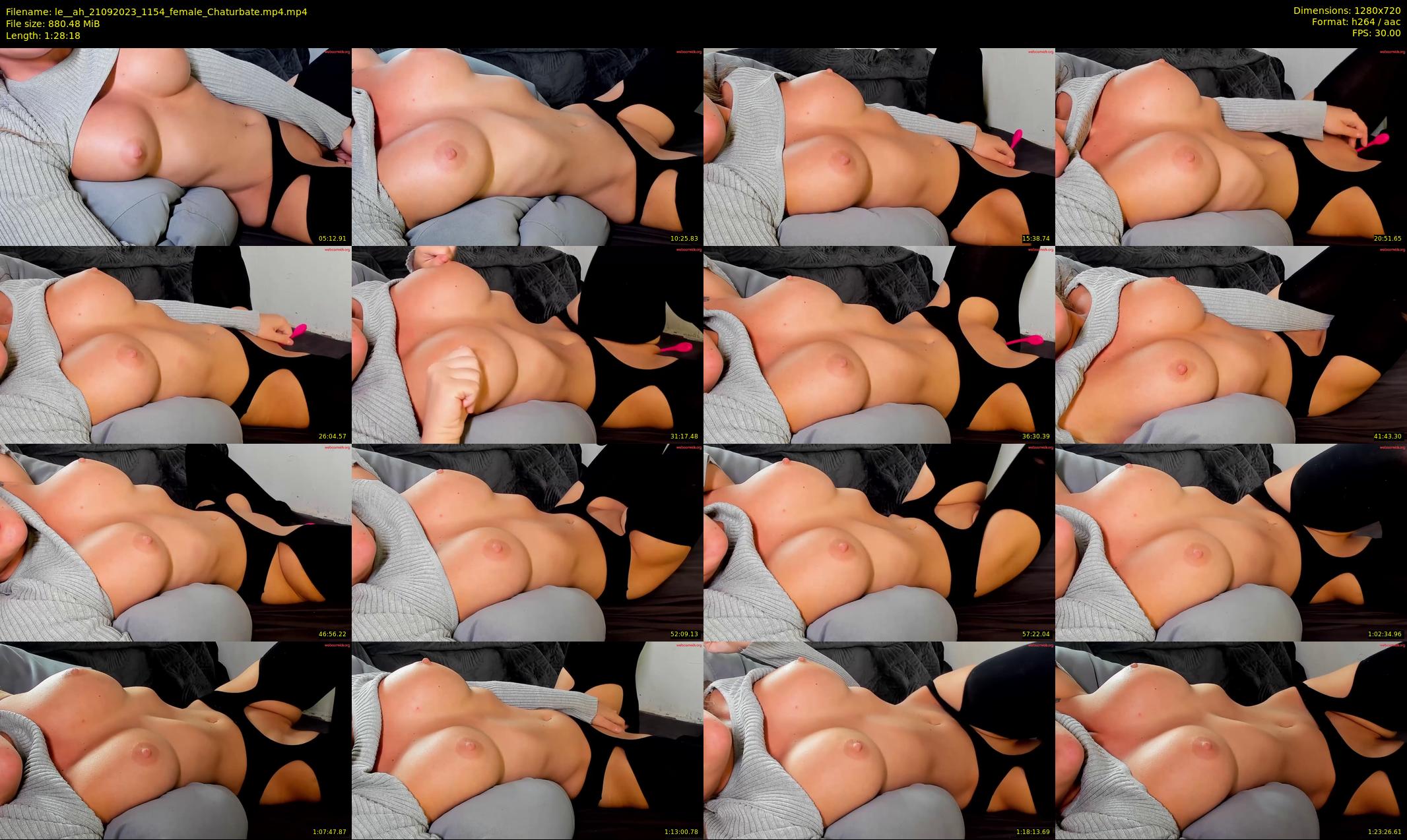 le__ah — 89 minute Chaturbate female cam show recording, 720p, Sep 21, 2023