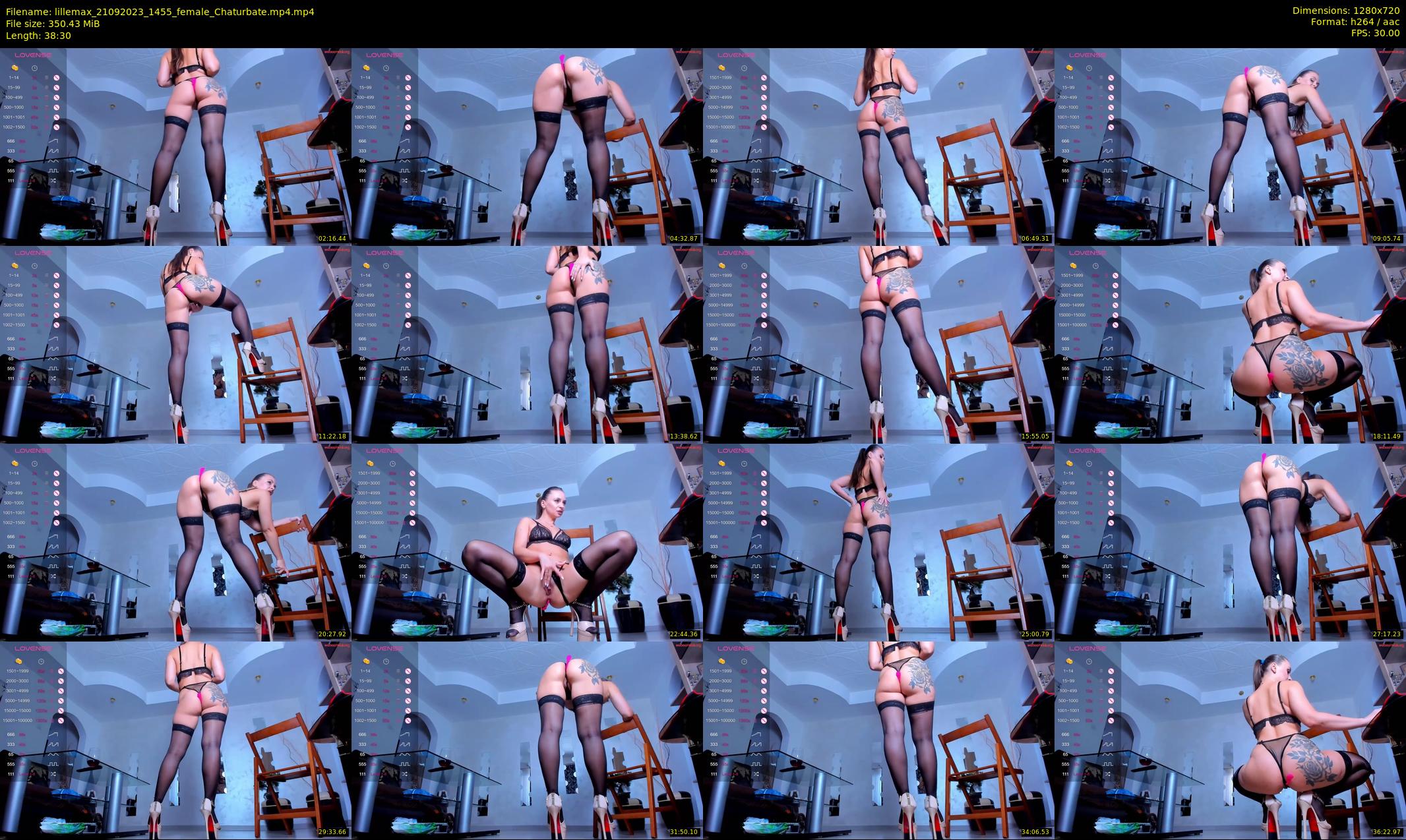 lillemax — 39 minute Chaturbate female cam show recording, 720p, Sep 21, 2023