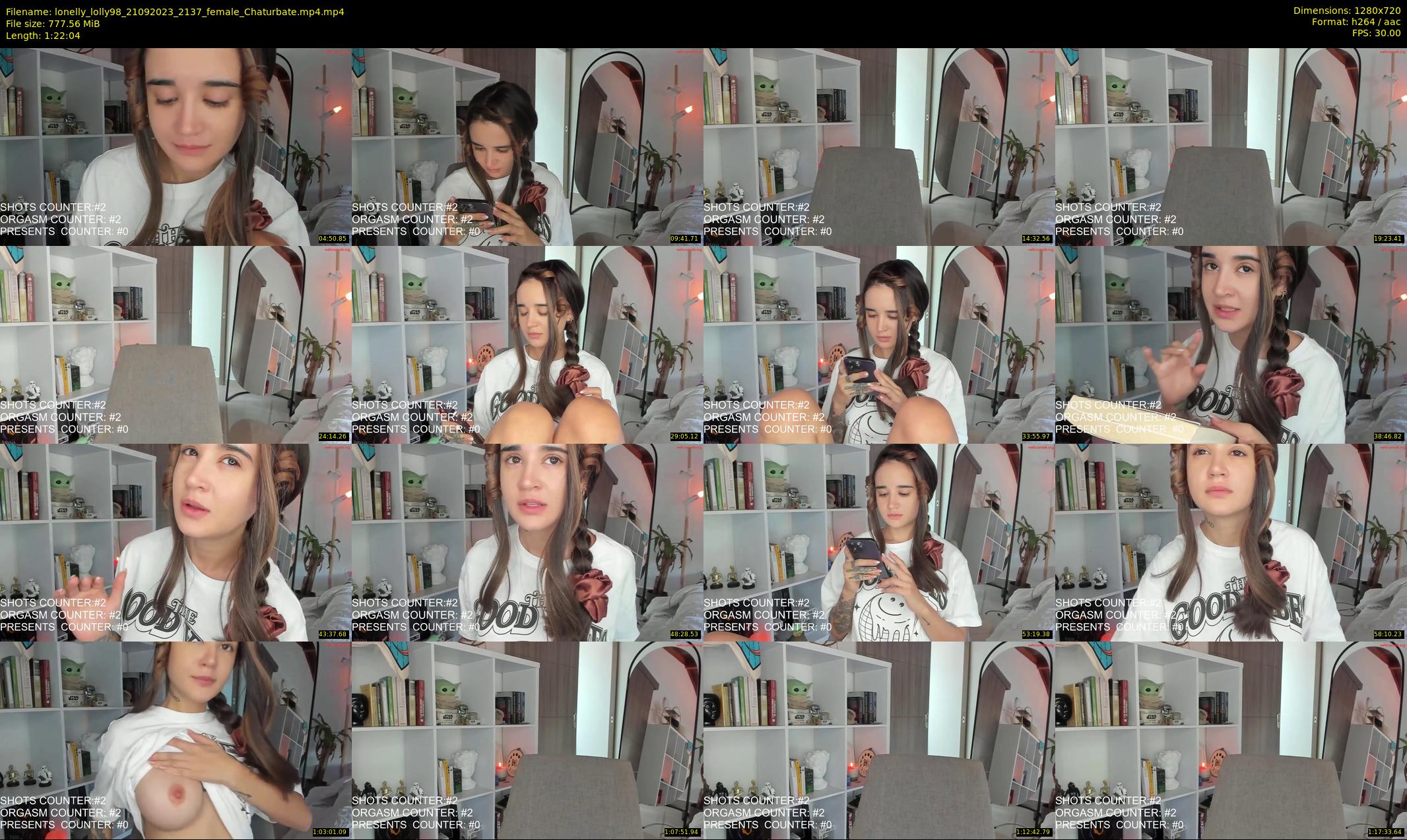 lonelly_lolly98 — 83 minute Chaturbate female cam show recording, 720p, Sep 21, 2023