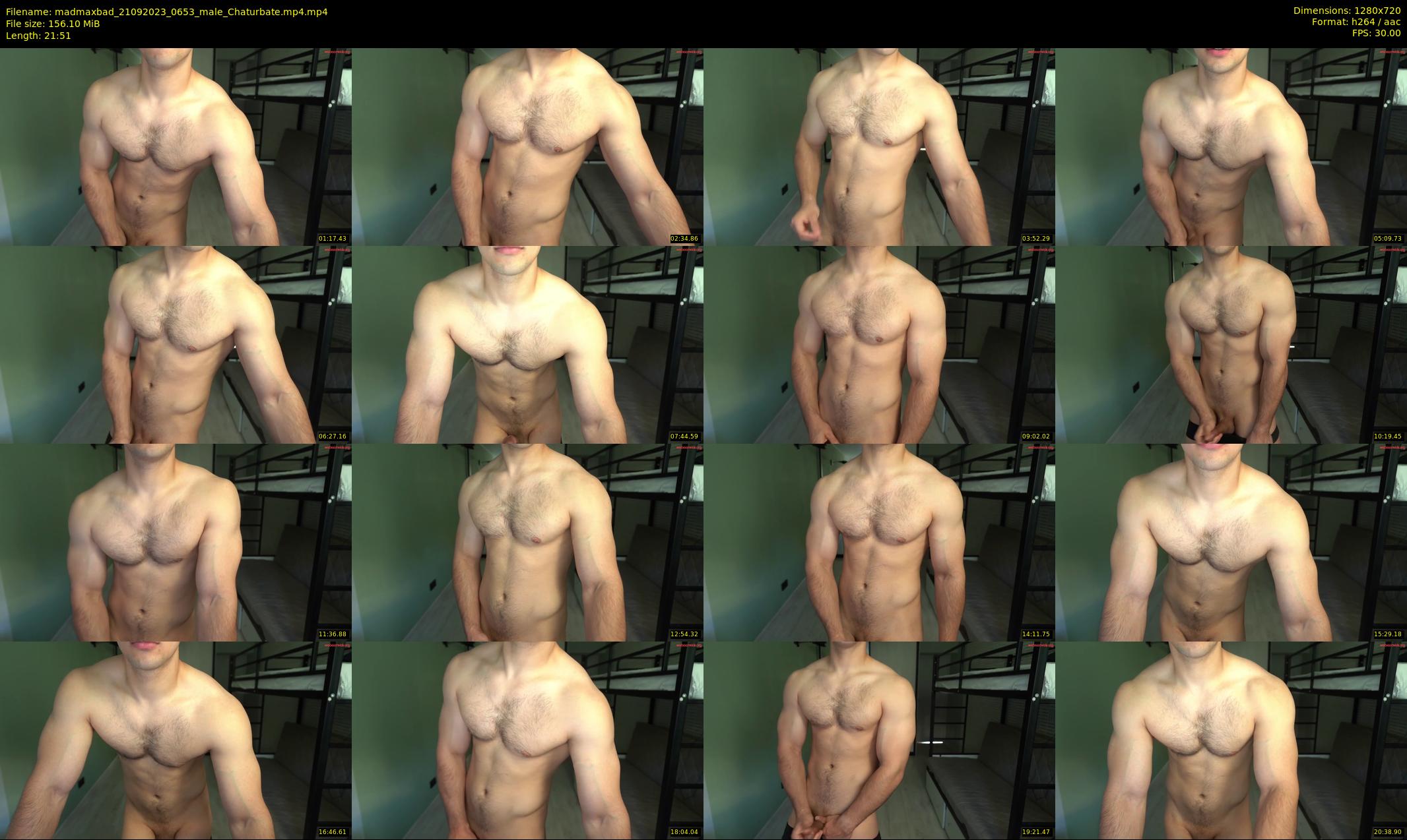 madmaxbad — 22 minute Chaturbate male cam show recording, 720p, Sep 21, 2023