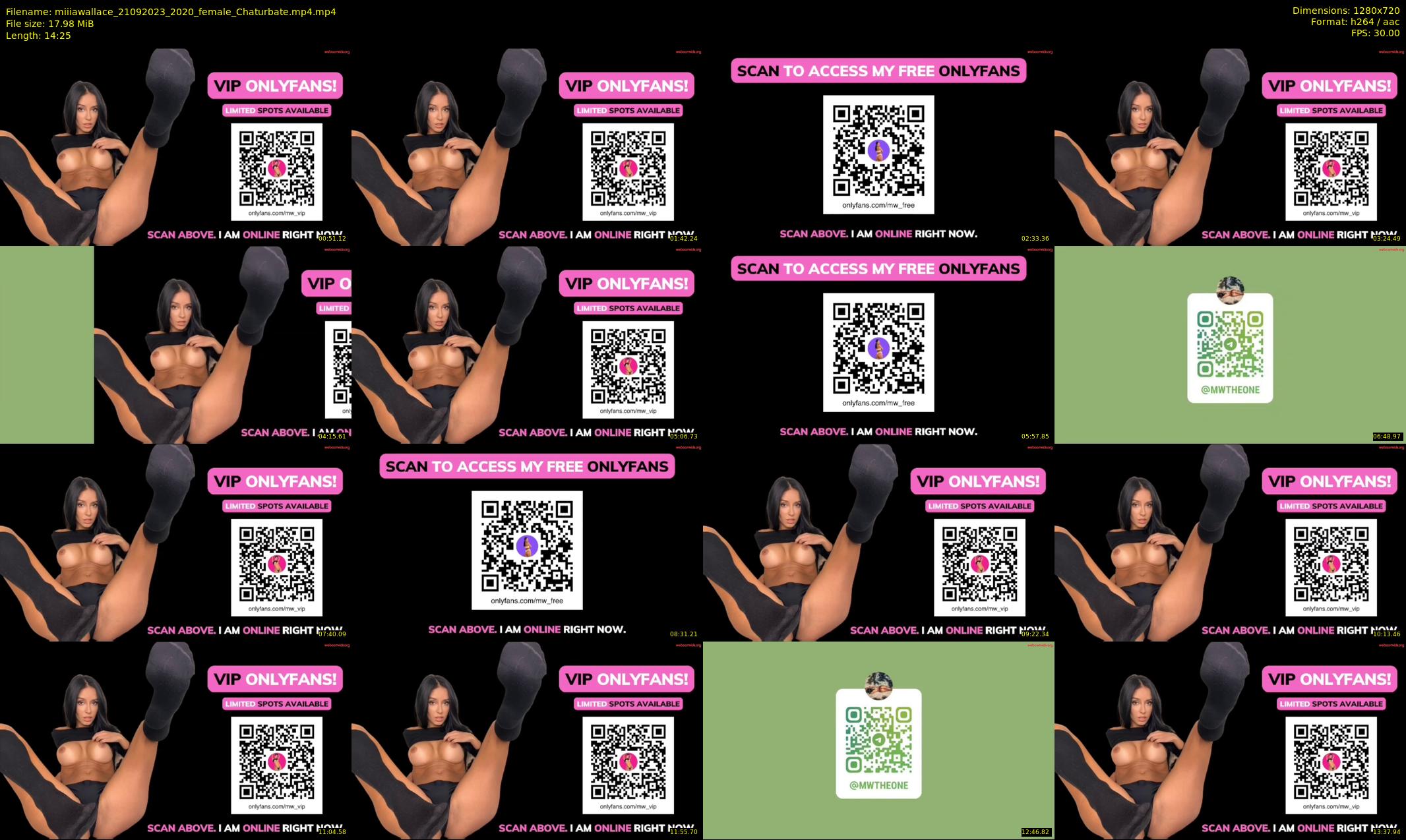 miiiawallace — 15 minute Chaturbate female cam show recording, 720p, Sep 21, 2023