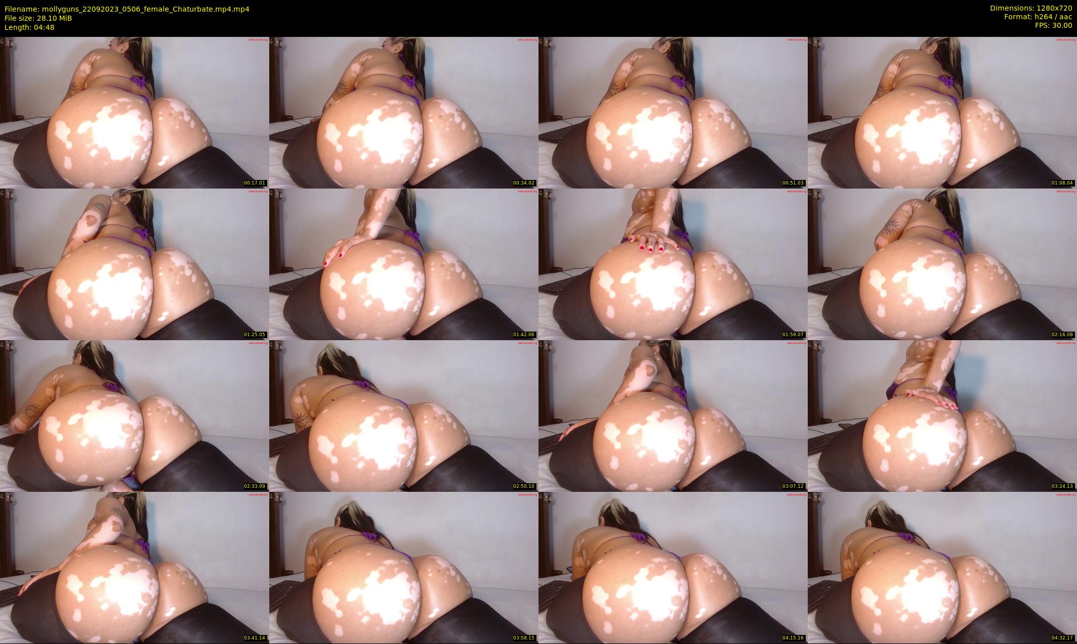 mollyguns — 5 minute Chaturbate female cam show recording, 720p, Sep 22, 2023
