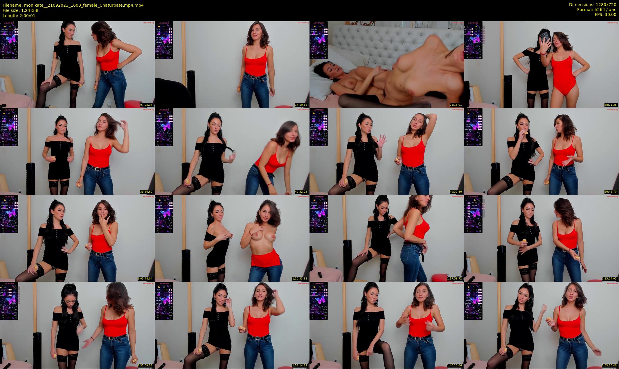monikate_ — 121 minute Chaturbate couple cam show recording, 720p, Sep 21, 2023