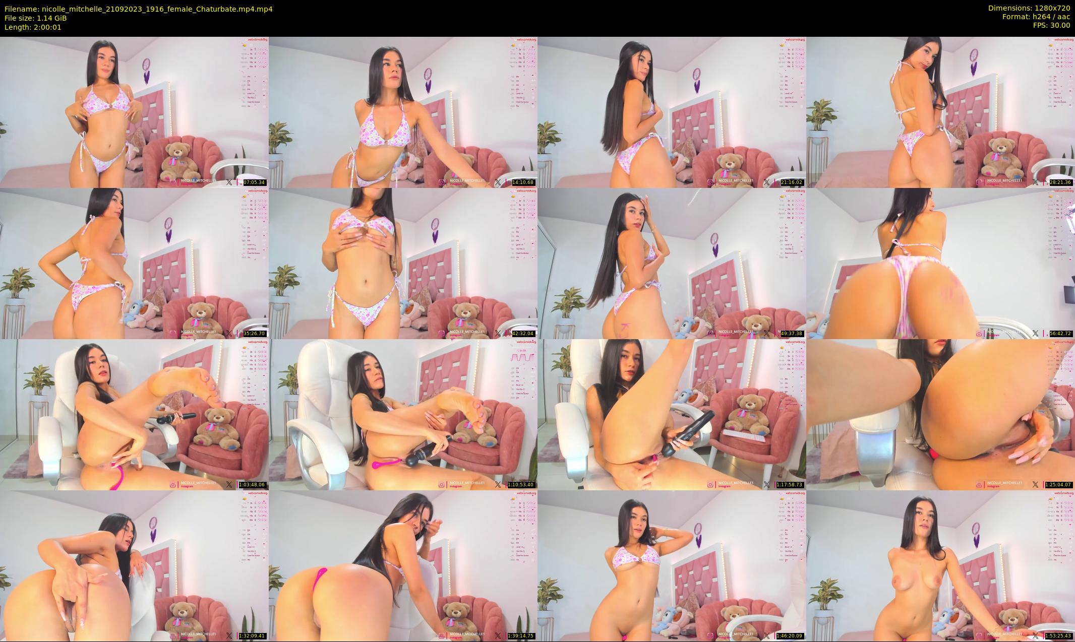 nicolle_mitchelle — 121 minute Chaturbate female cam show recording, 720p, Sep 21, 2023