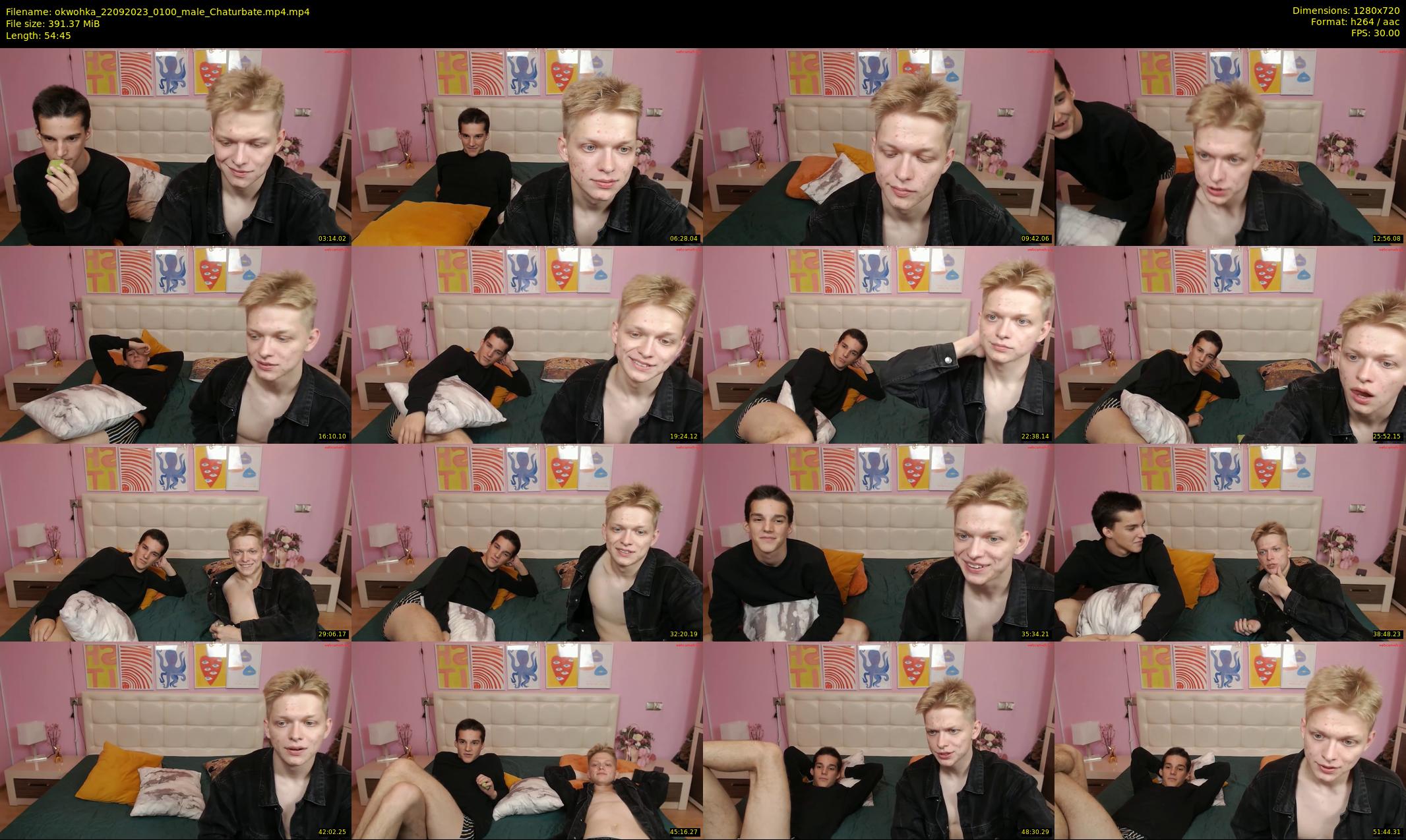 okwohka — 55 minute Chaturbate couple cam show recording, 720p, Sep 22, 2023