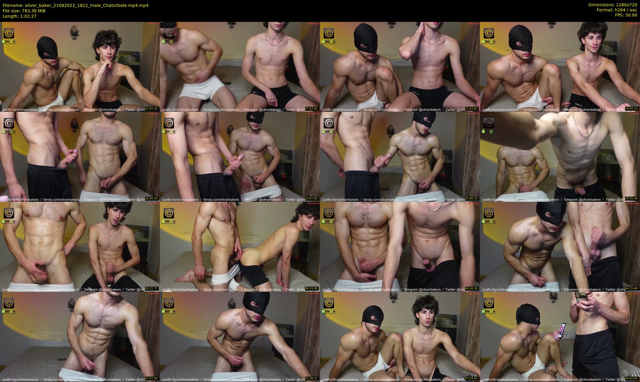 oliver_baker — 63 minute Chaturbate male cam show recording, 720p, Sep 21, 2023