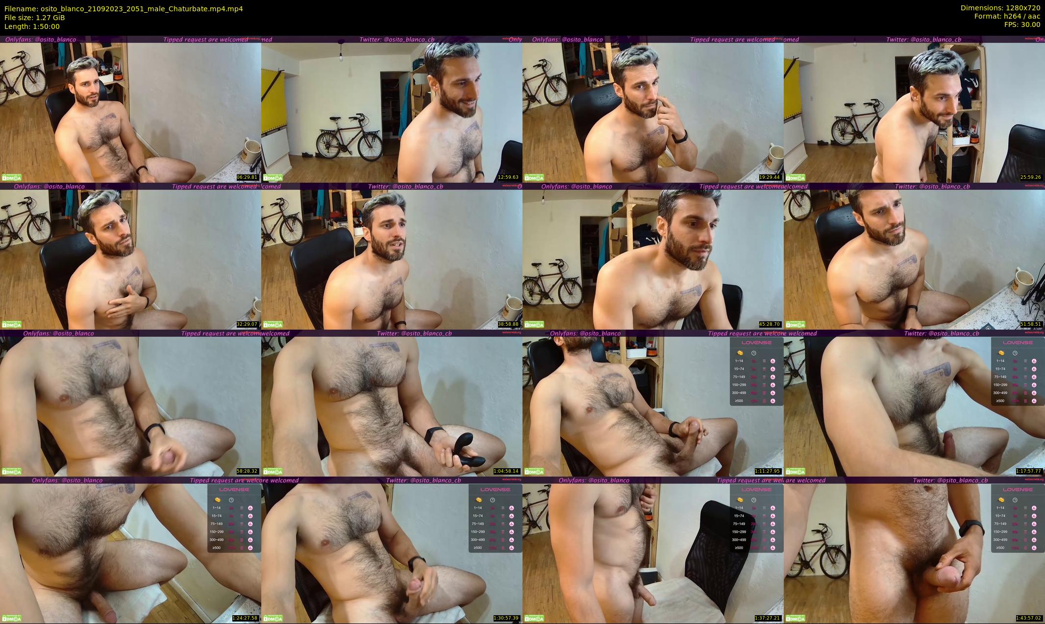 osito_blanco — 110 minute Chaturbate male cam show recording, 720p, Sep 21, 2023