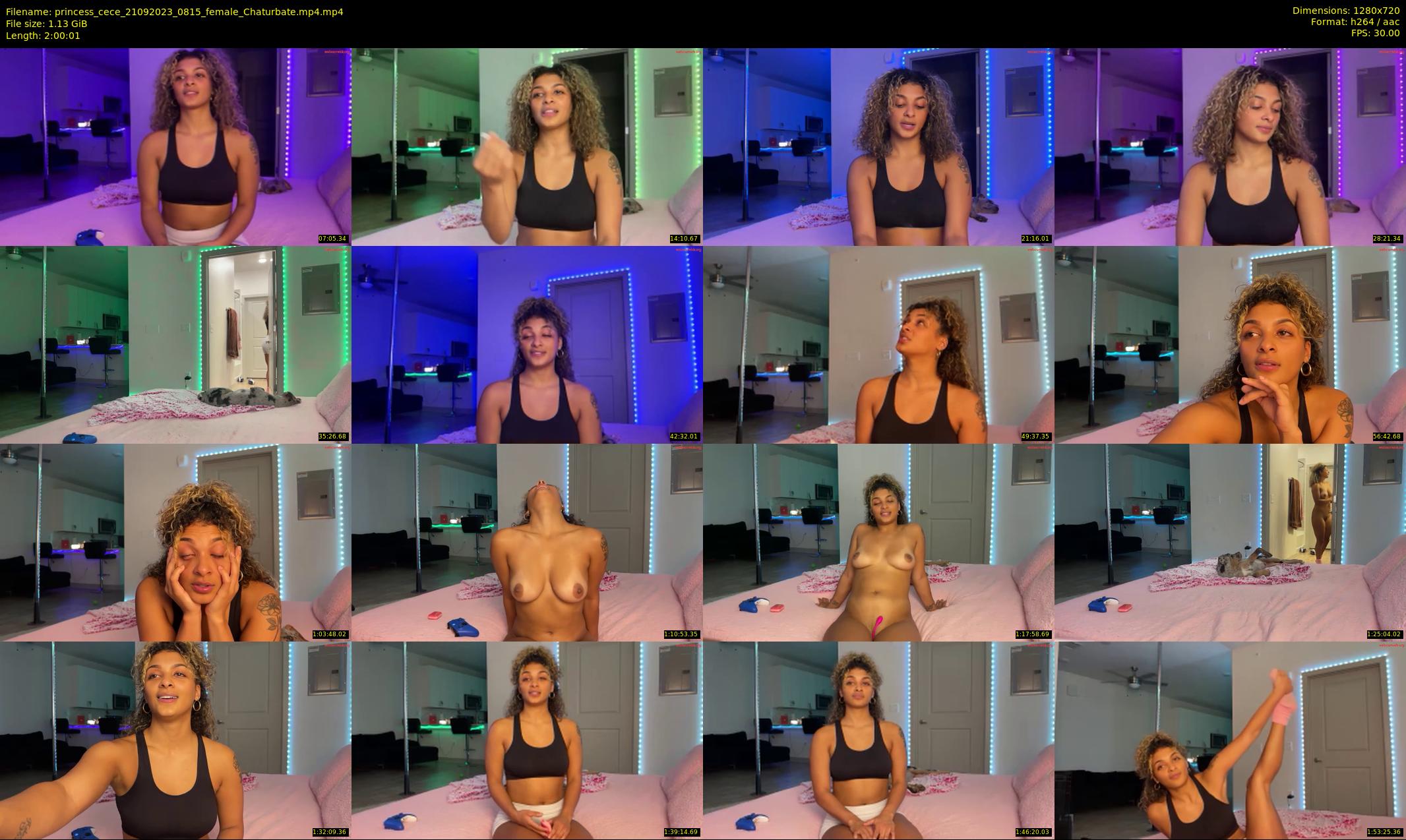 princess_cece — 121 minute Chaturbate female cam show recording, 720p, Sep 21, 2023