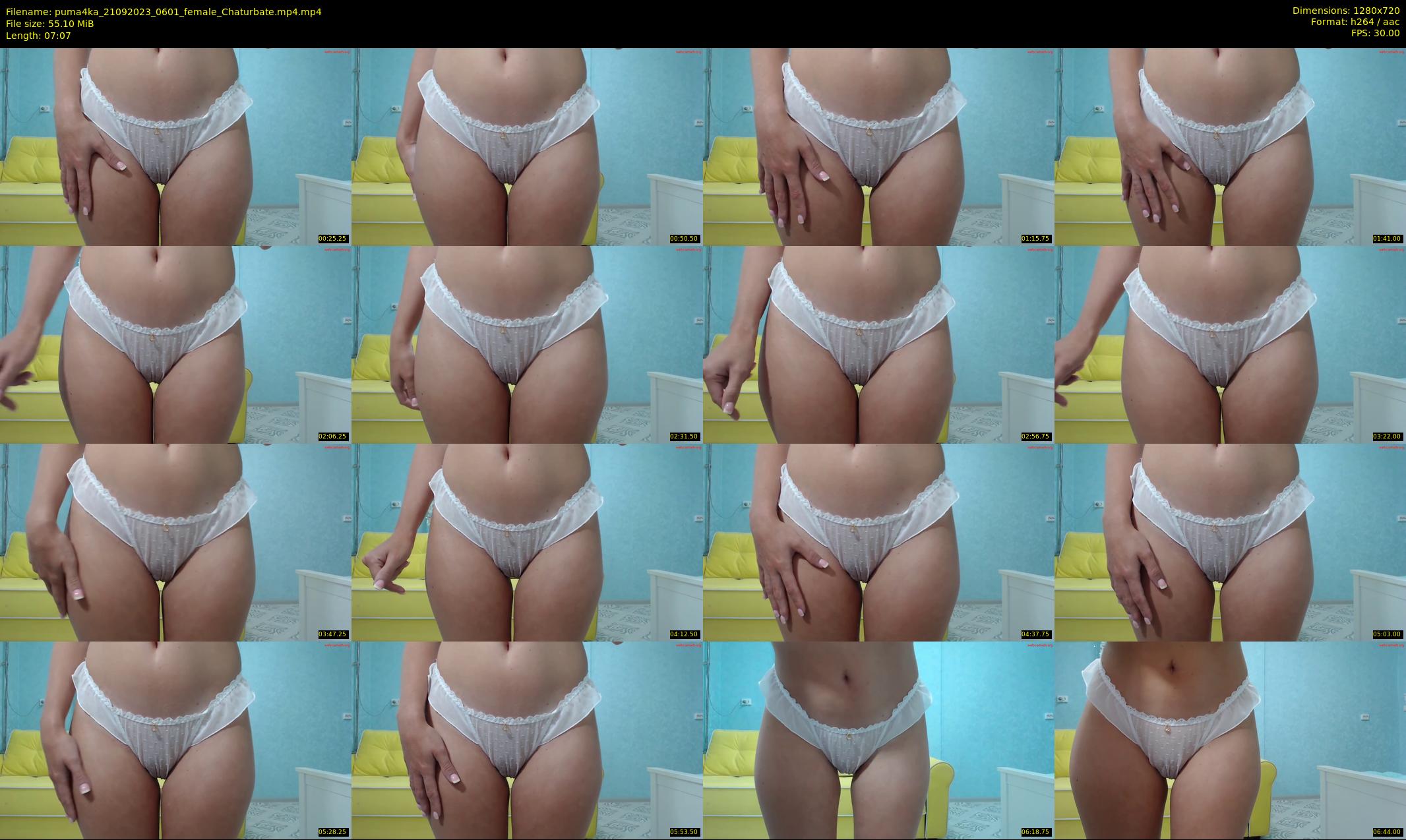 puma4ka — 8 minute Chaturbate female cam show recording, 720p, Sep 21, 2023