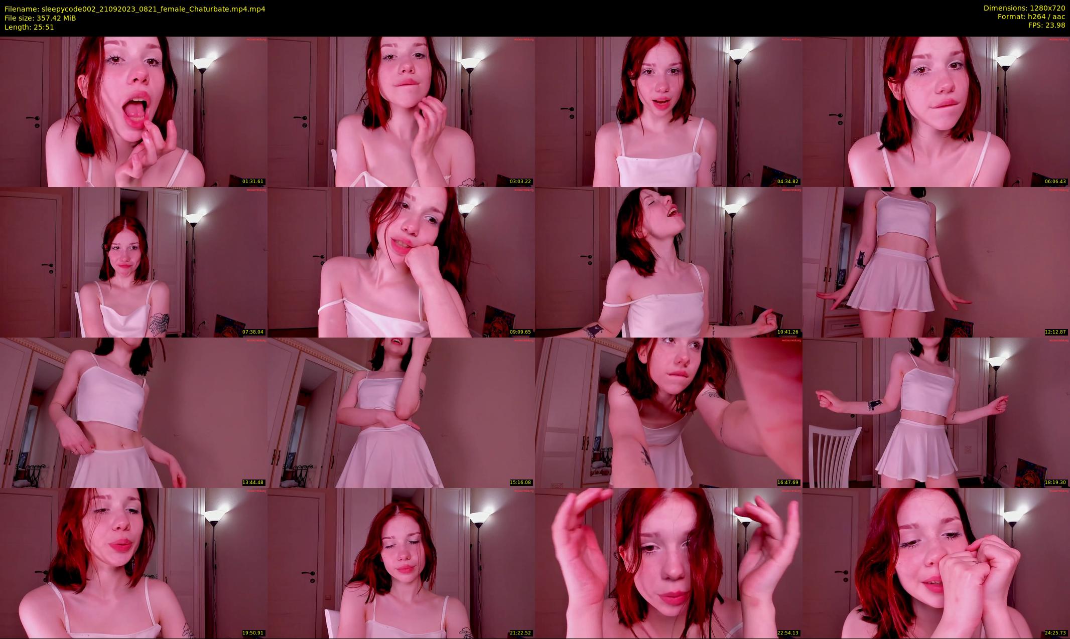 sleepycode002 — 26 minute Chaturbate female cam show recording, 720p, Sep 21, 2023
