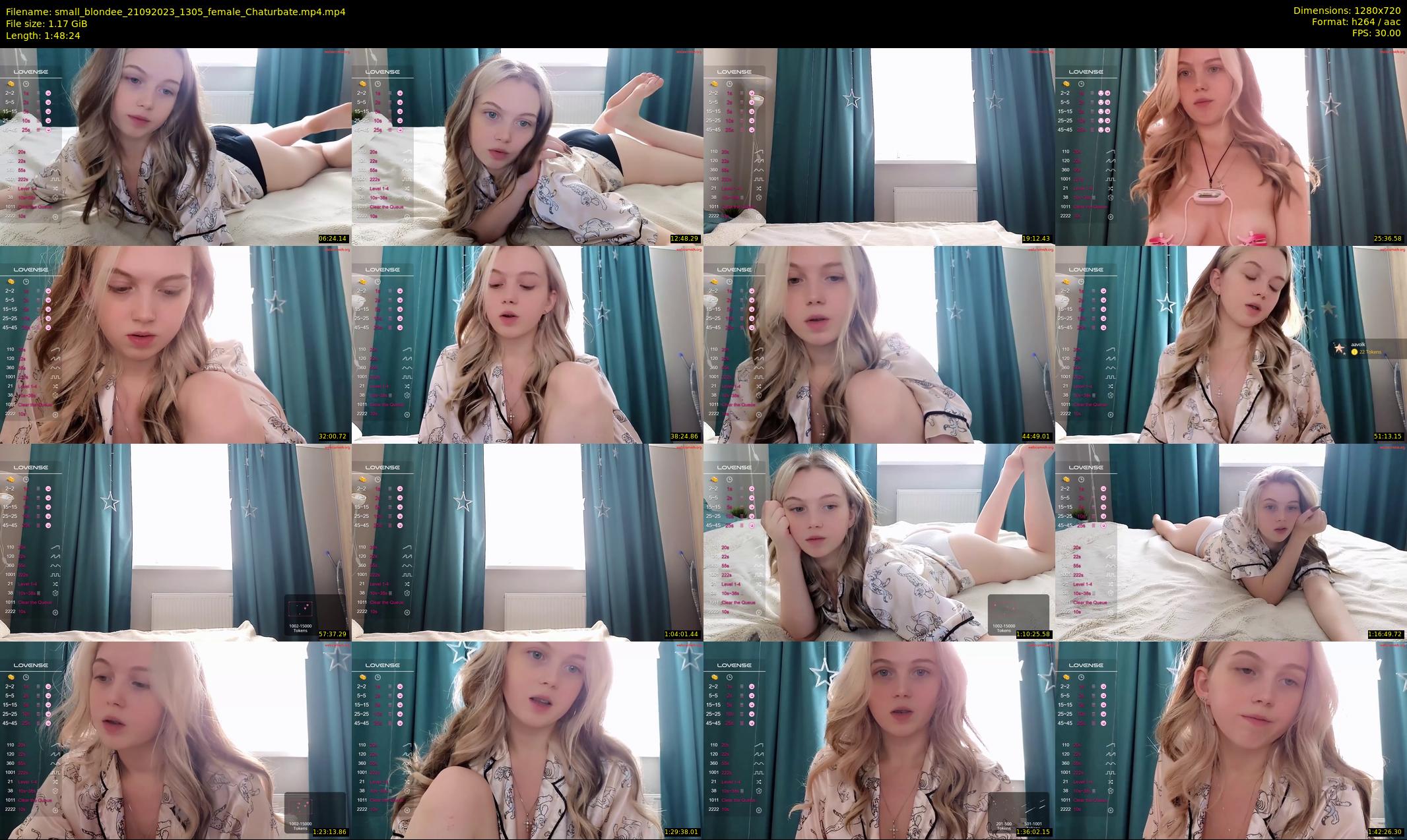 small_blondee — 109 minute Chaturbate female cam show recording, 720p, Sep 21, 2023