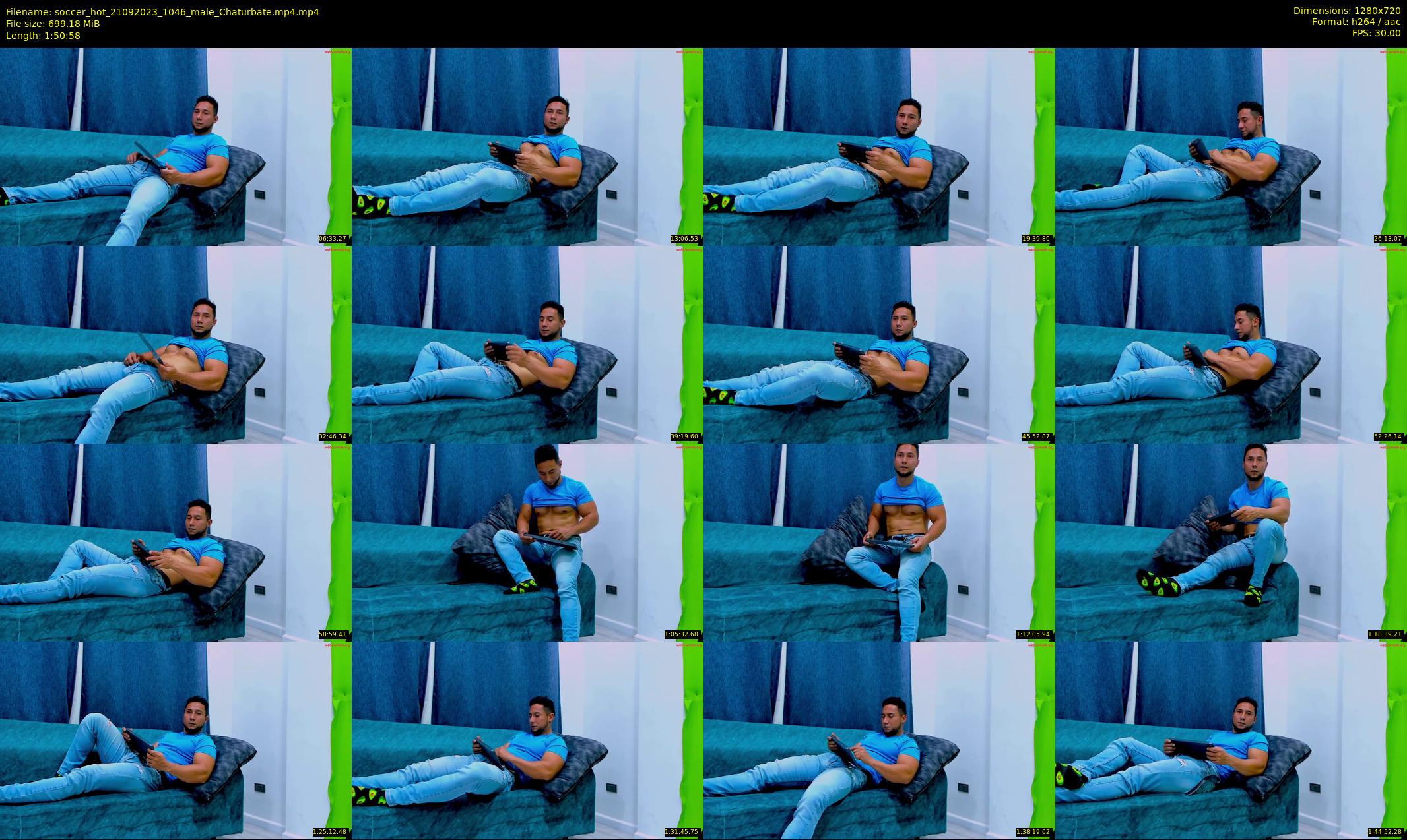 soccer_hot — 111 minute Chaturbate male cam show recording, 720p, Sep 21, 2023