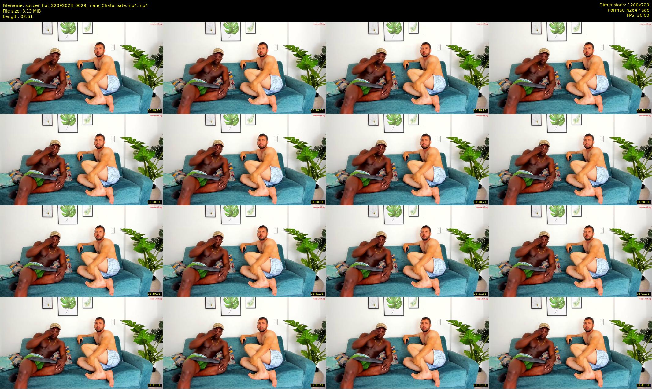 soccer_hot — 3 minute Chaturbate male cam show recording, 720p, Sep 22, 2023