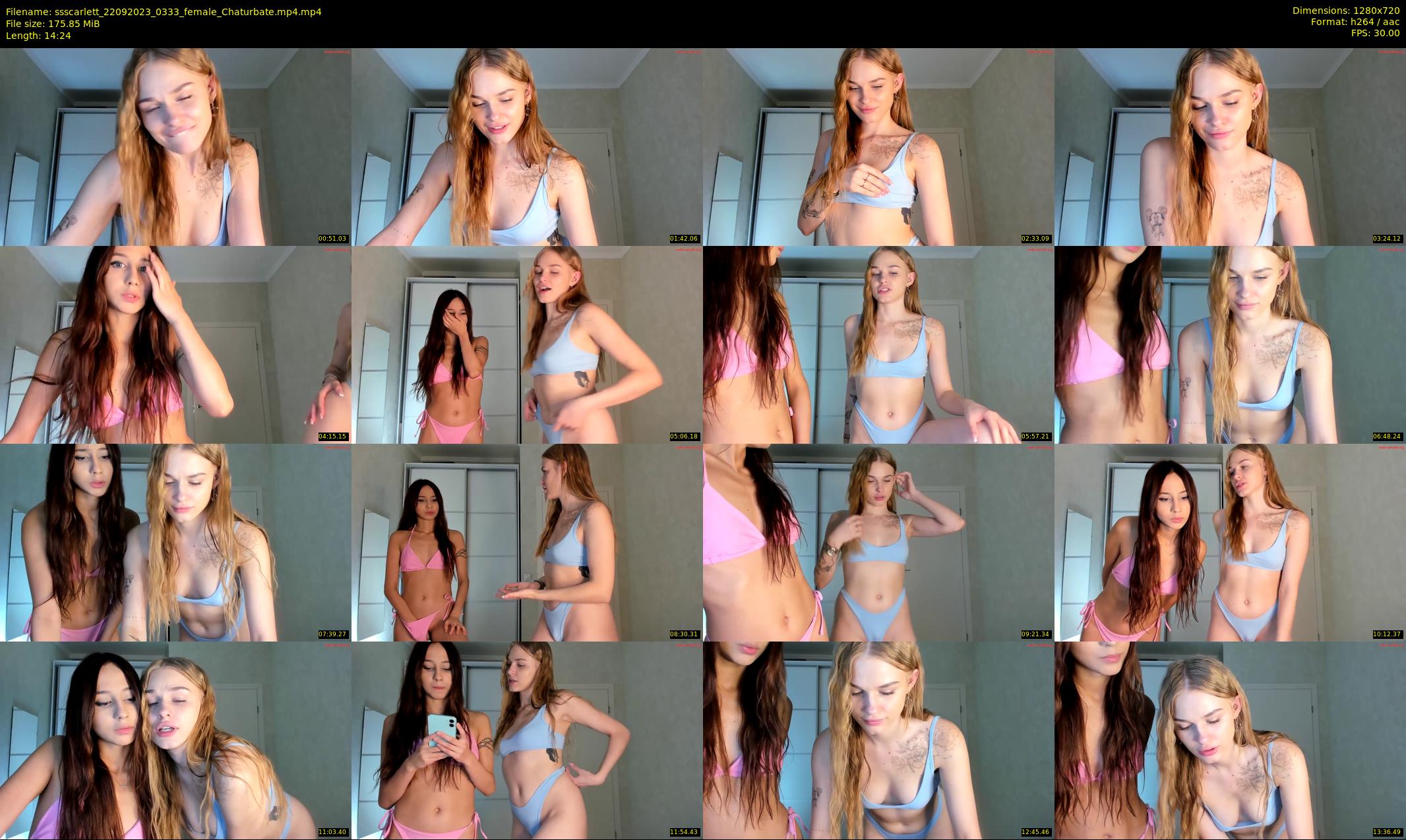 ssscarlett — 15 minute Chaturbate female cam show recording, 720p, Sep 22, 2023