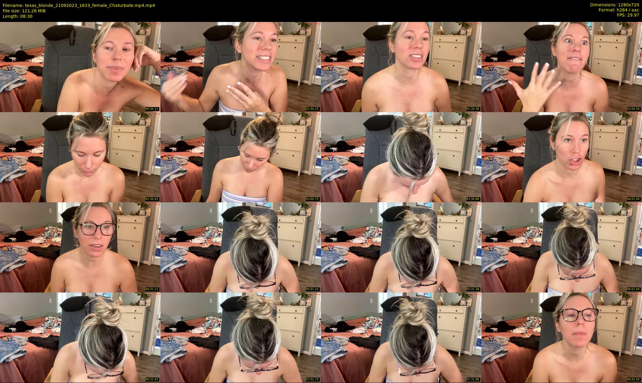 texas_blonde — 9 minute Chaturbate female cam show recording, 720p, Sep 21, 2023