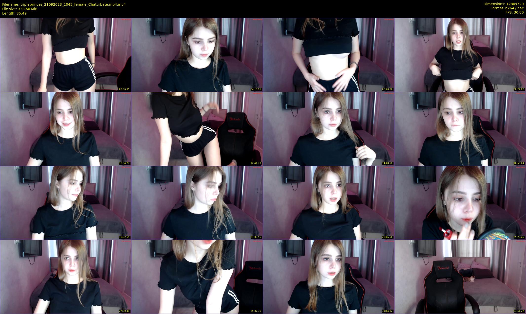 tripleprinces — 36 minute Chaturbate female cam show recording, 720p, Sep 21, 2023