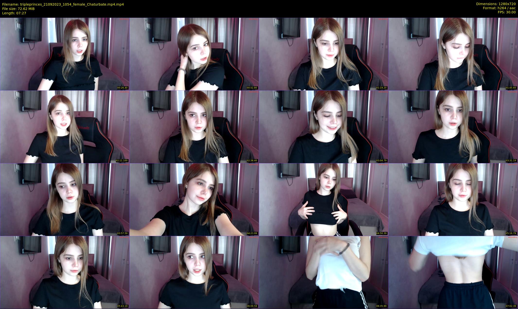 tripleprinces — 8 minute Chaturbate female cam show recording, 720p, Sep 21, 2023