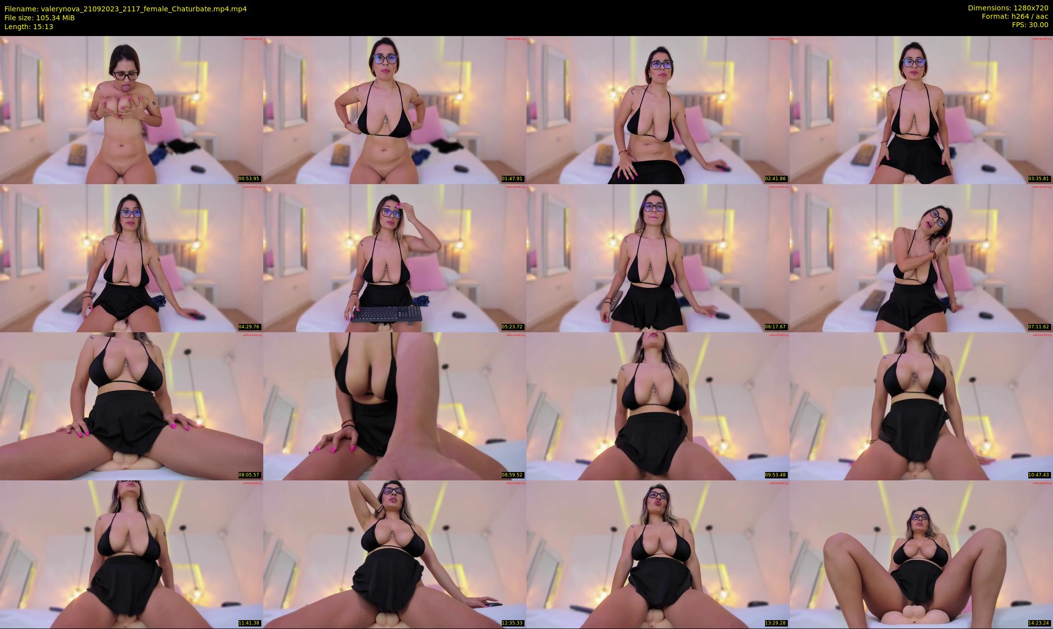 valerynova — 16 minute Chaturbate female cam show recording, 720p, Sep 21, 2023