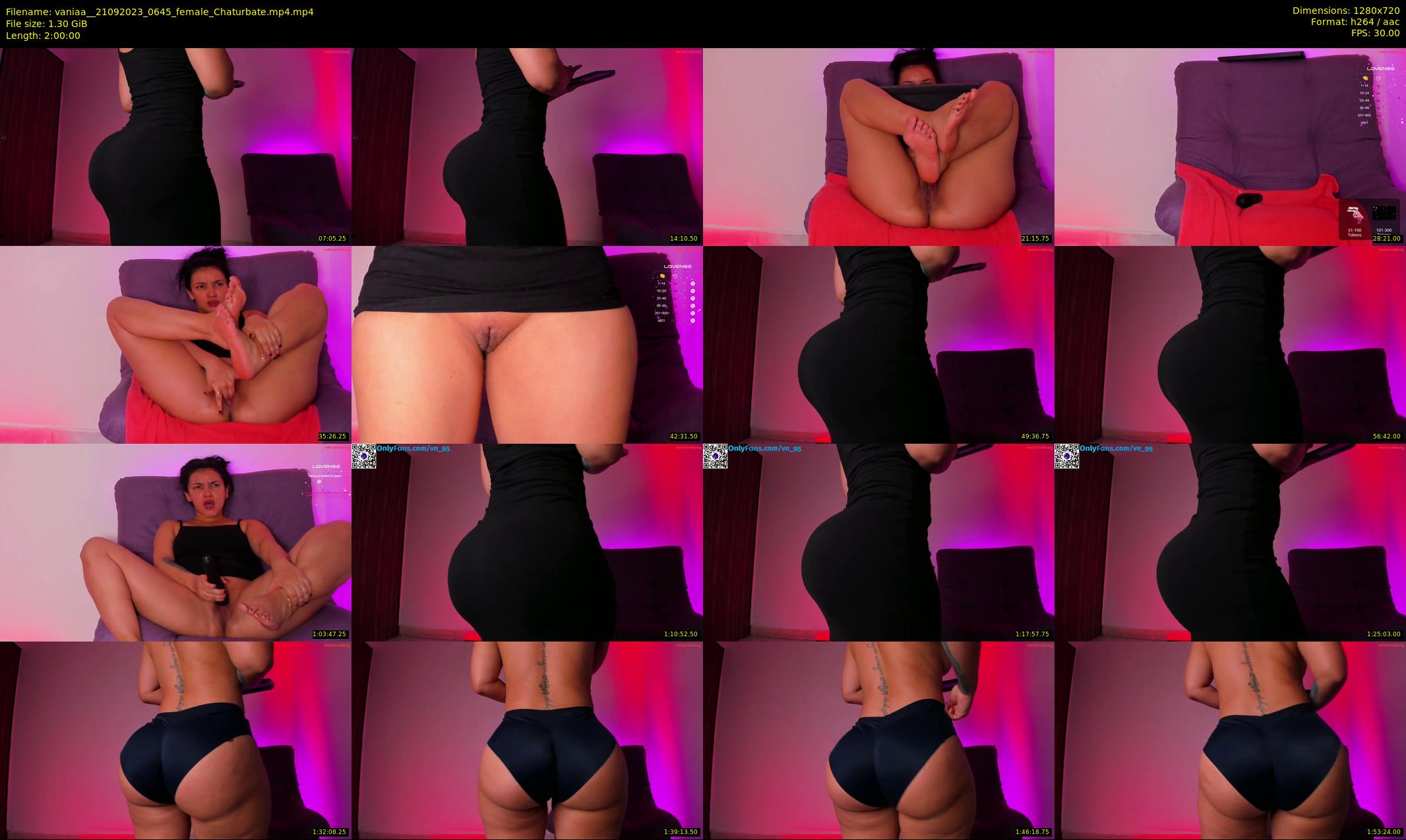 vaniaa_ — 120 minute Chaturbate female cam show recording, 720p, Sep 21, 2023