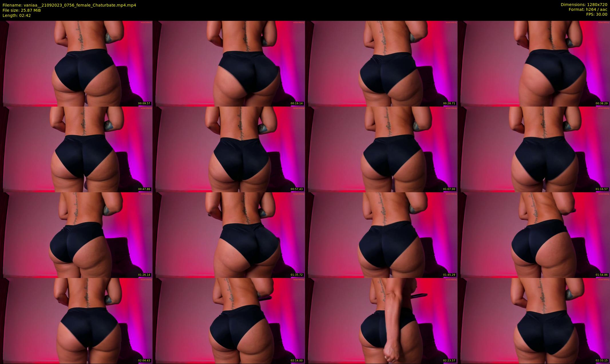 vaniaa_ — 3 minute Chaturbate female cam show recording, 720p, Sep 21, 2023