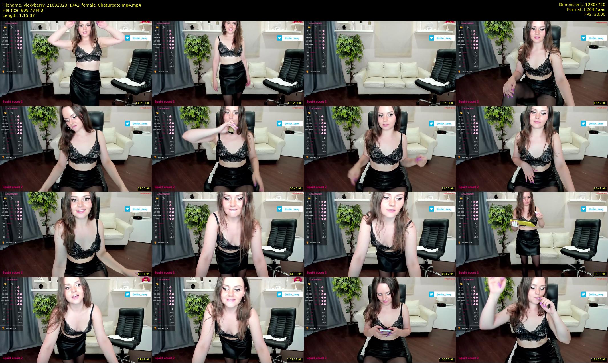 vickyberry — 76 minute Chaturbate female cam show recording, 720p, Sep 21, 2023